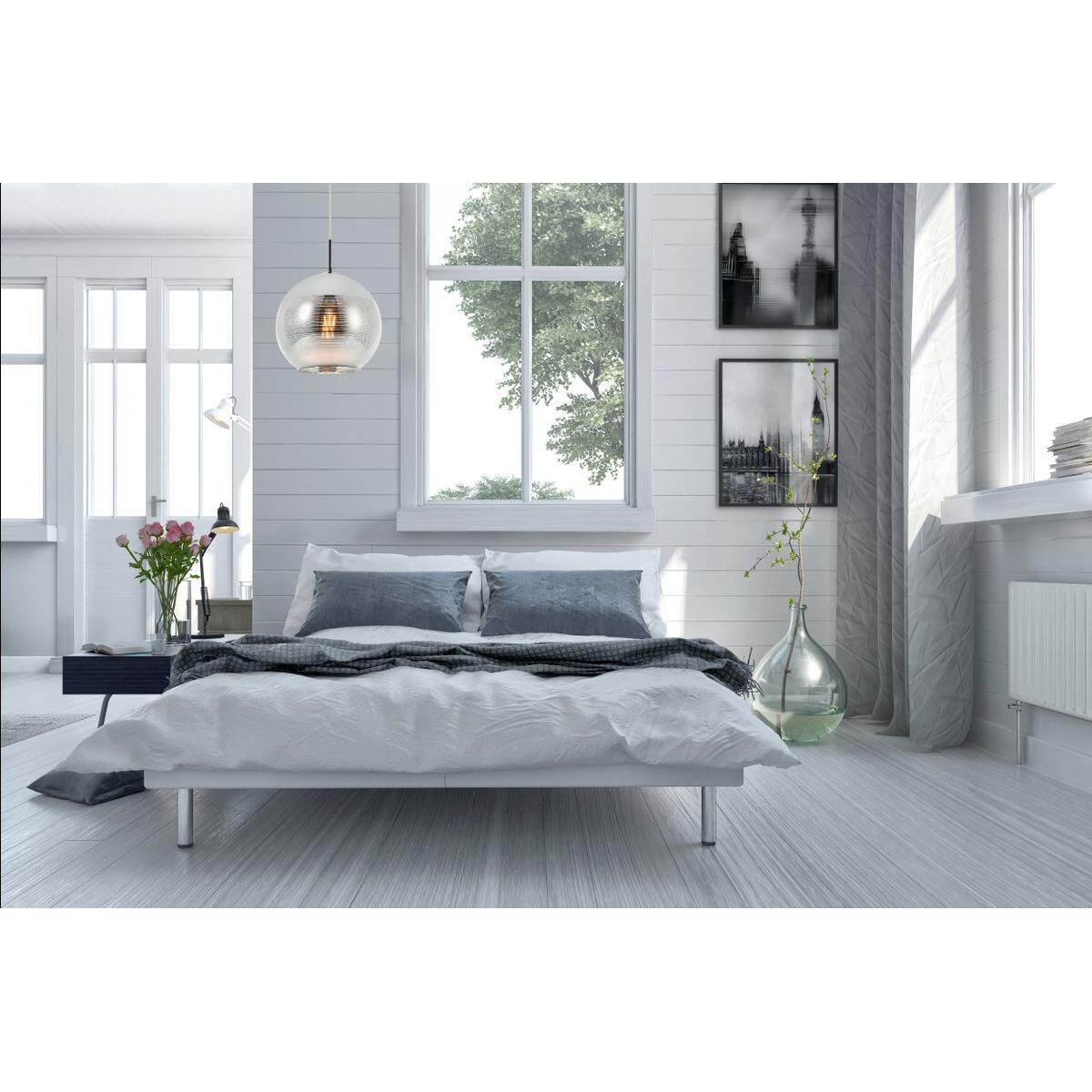 Shown in Chrome finish