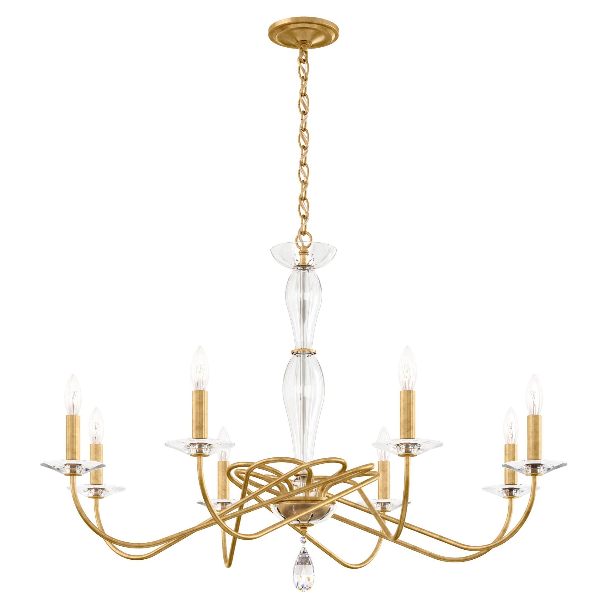 Arabesque 8 Light Chandelier by Schonbek