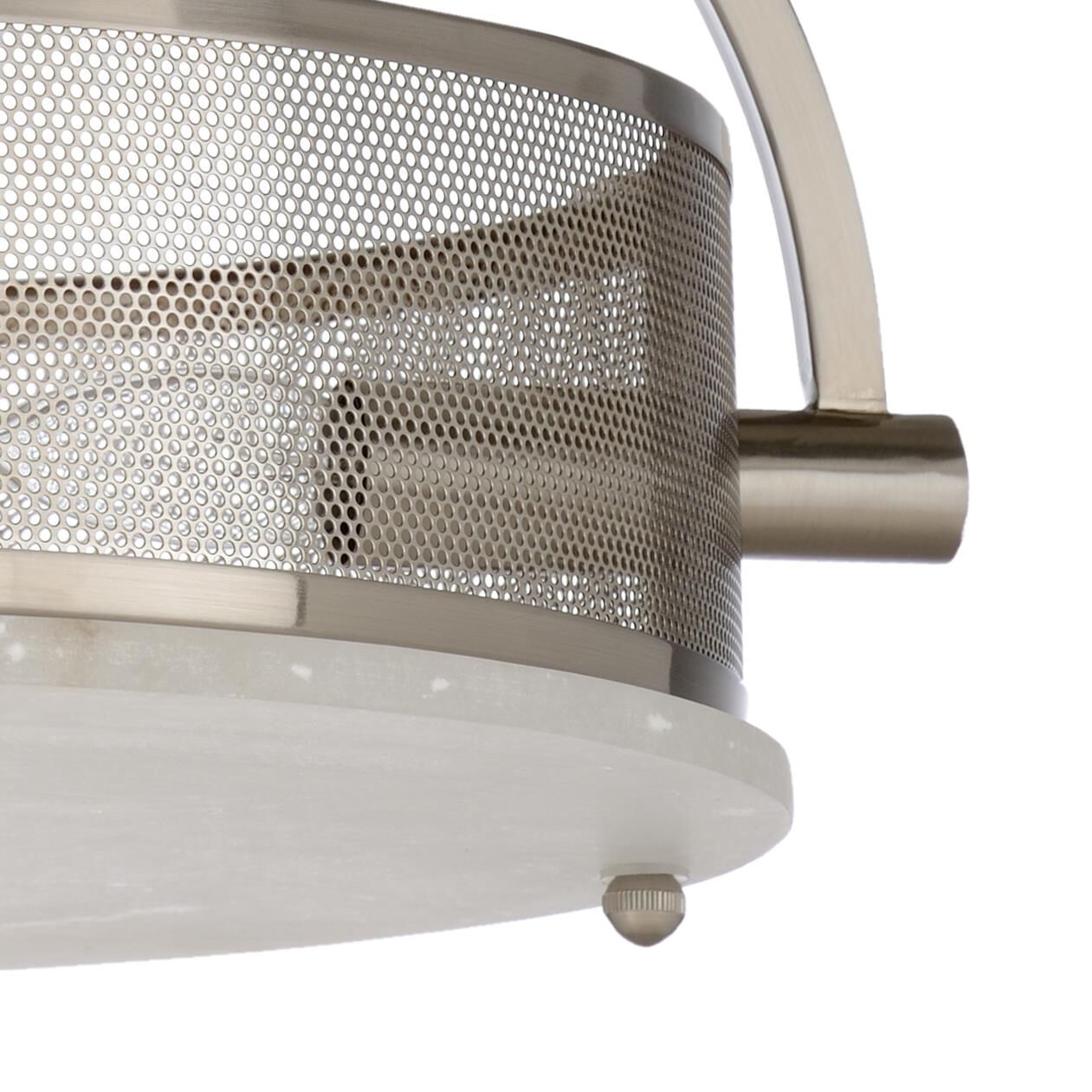 Moon 16 Inch 3 Light Semi Flush Mount by Wildwood