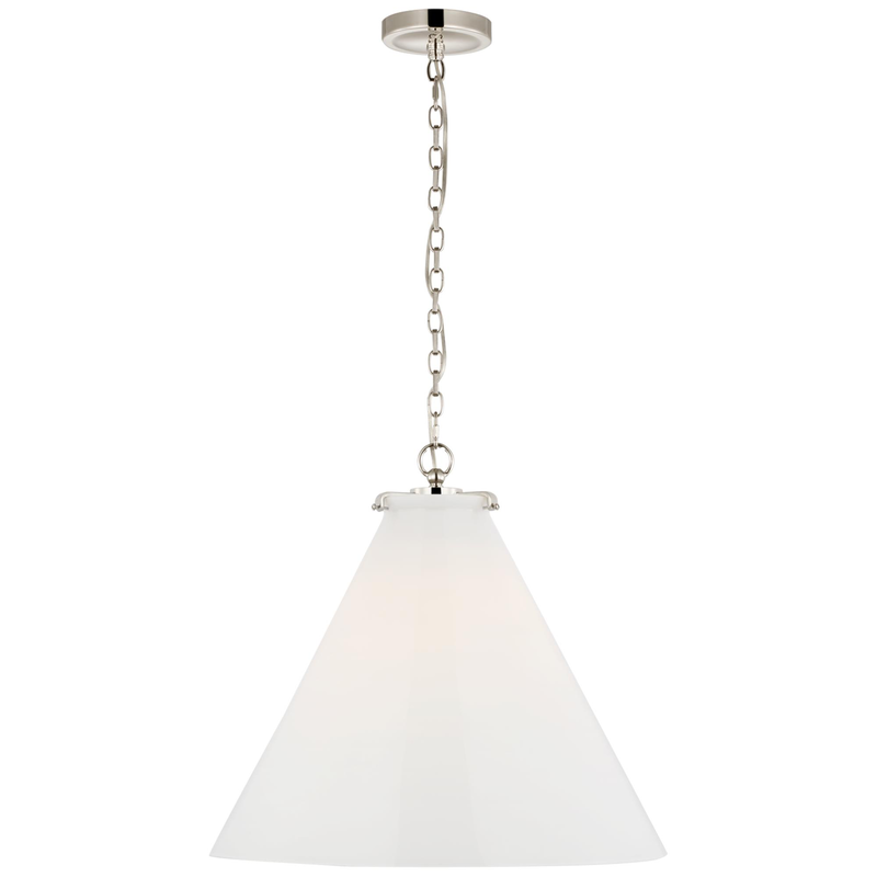 Visual Comfort Signature Collection Thomas O'Brien Katie 20 Inch LED Large Pendant