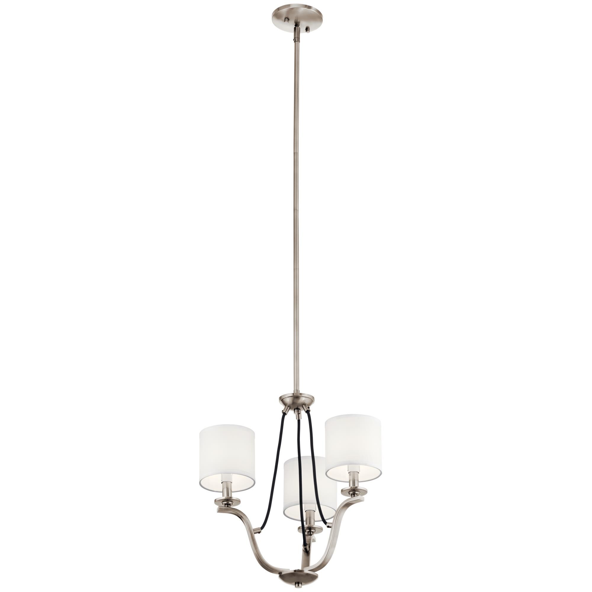 Thisbe 18 Inch 3 Light Mini Chandelier by Kichler Lighting
