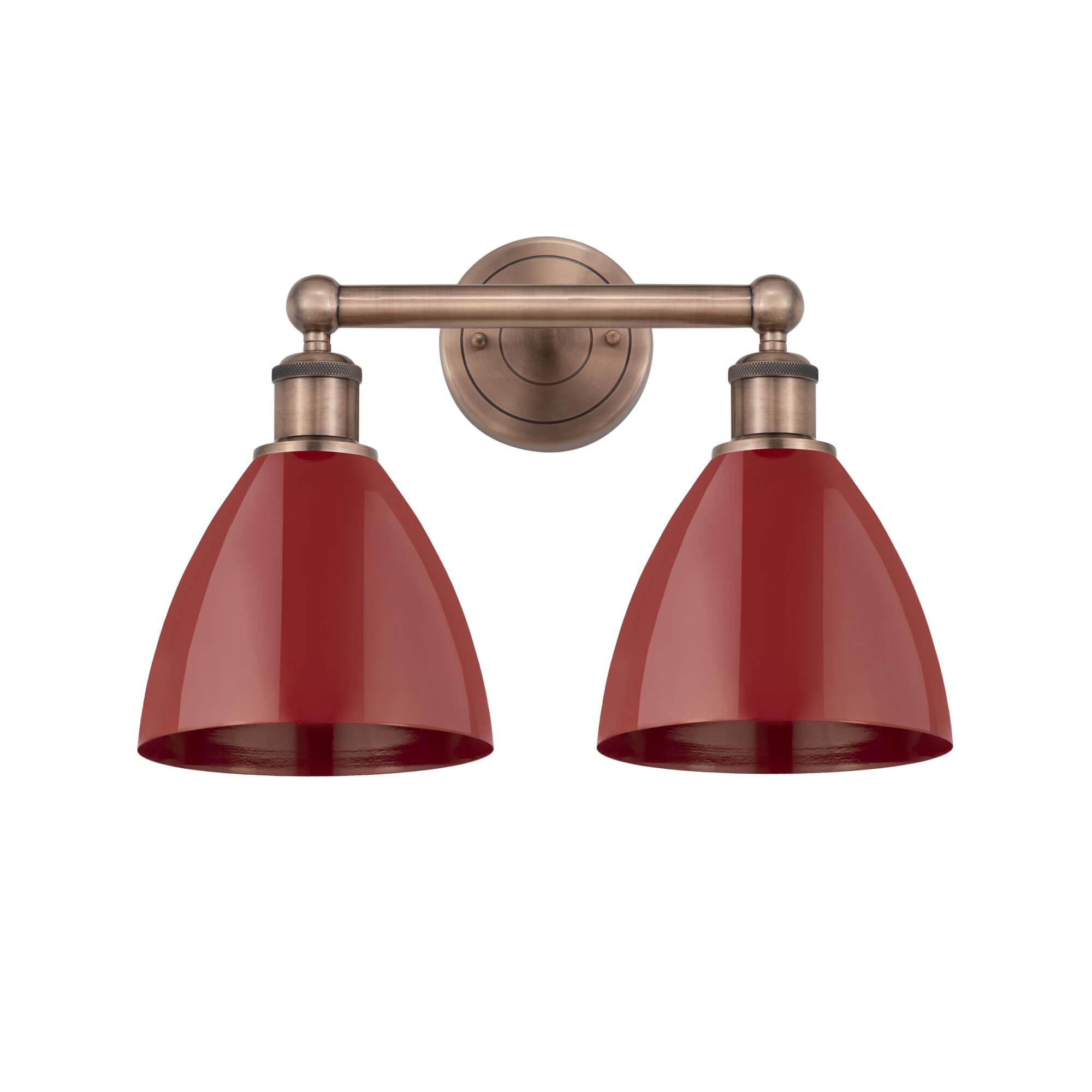 Bruno Marashlian Plymouth Dome 16 Inch 2 Light Bath Vanity Light by Innovations Lighting