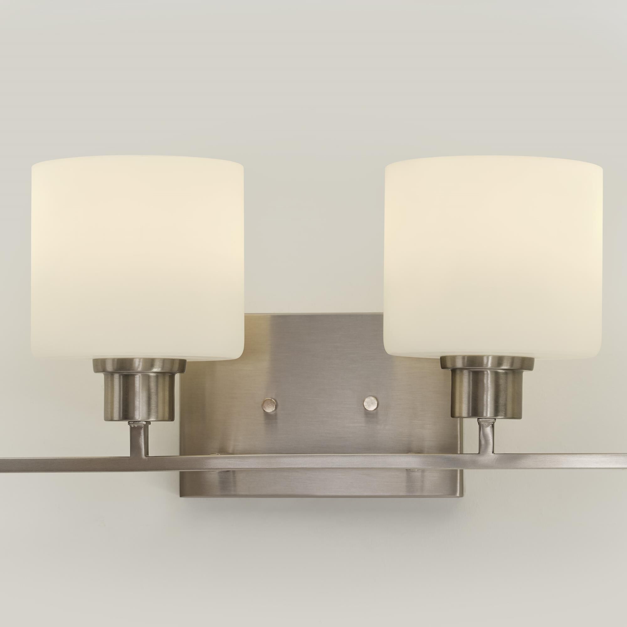 Shown in Brushed Nickel finish and Clear Seeded  Shades glass and Clear Seeded Glass s shade