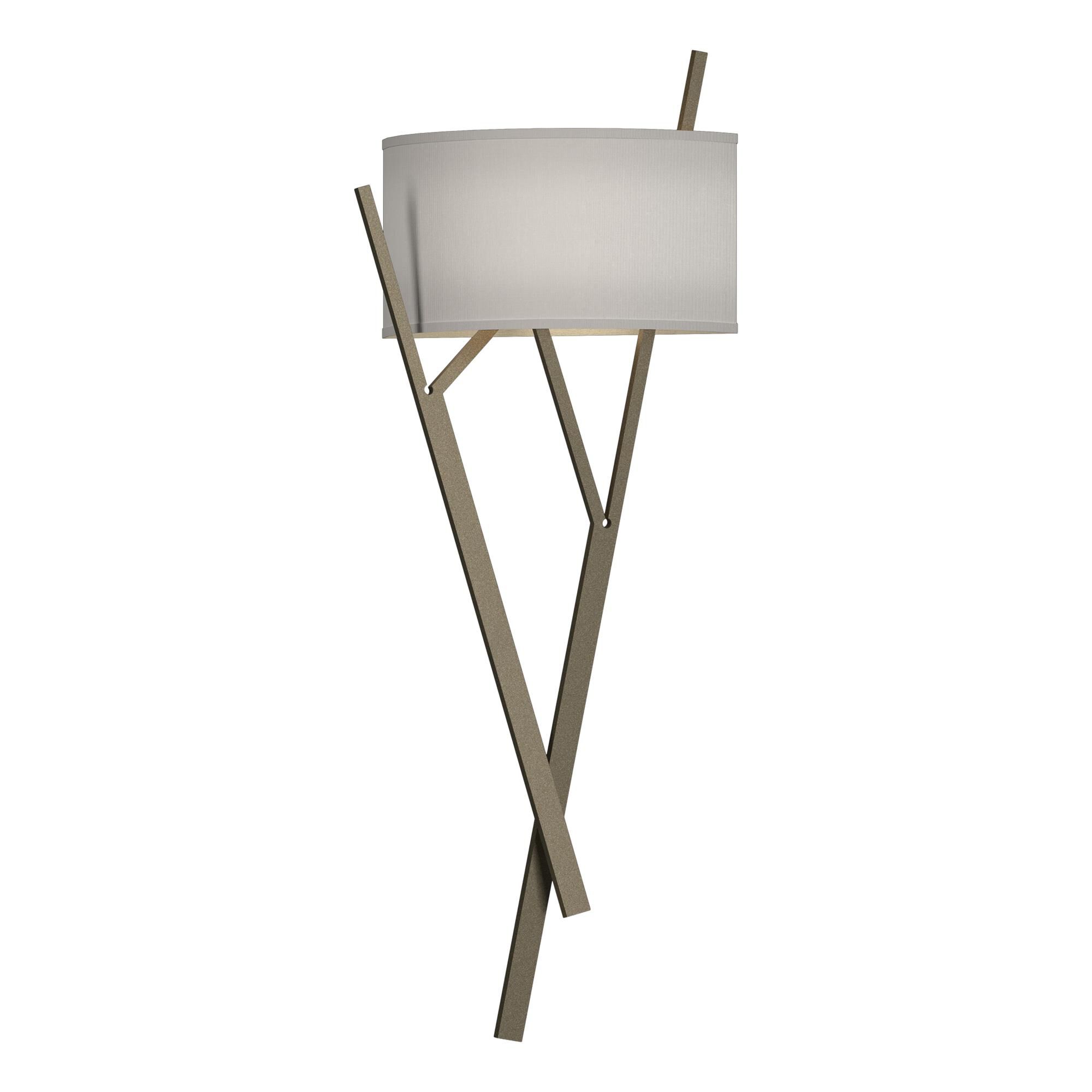 Shown in Soft Gold finish and Natural Anna shade