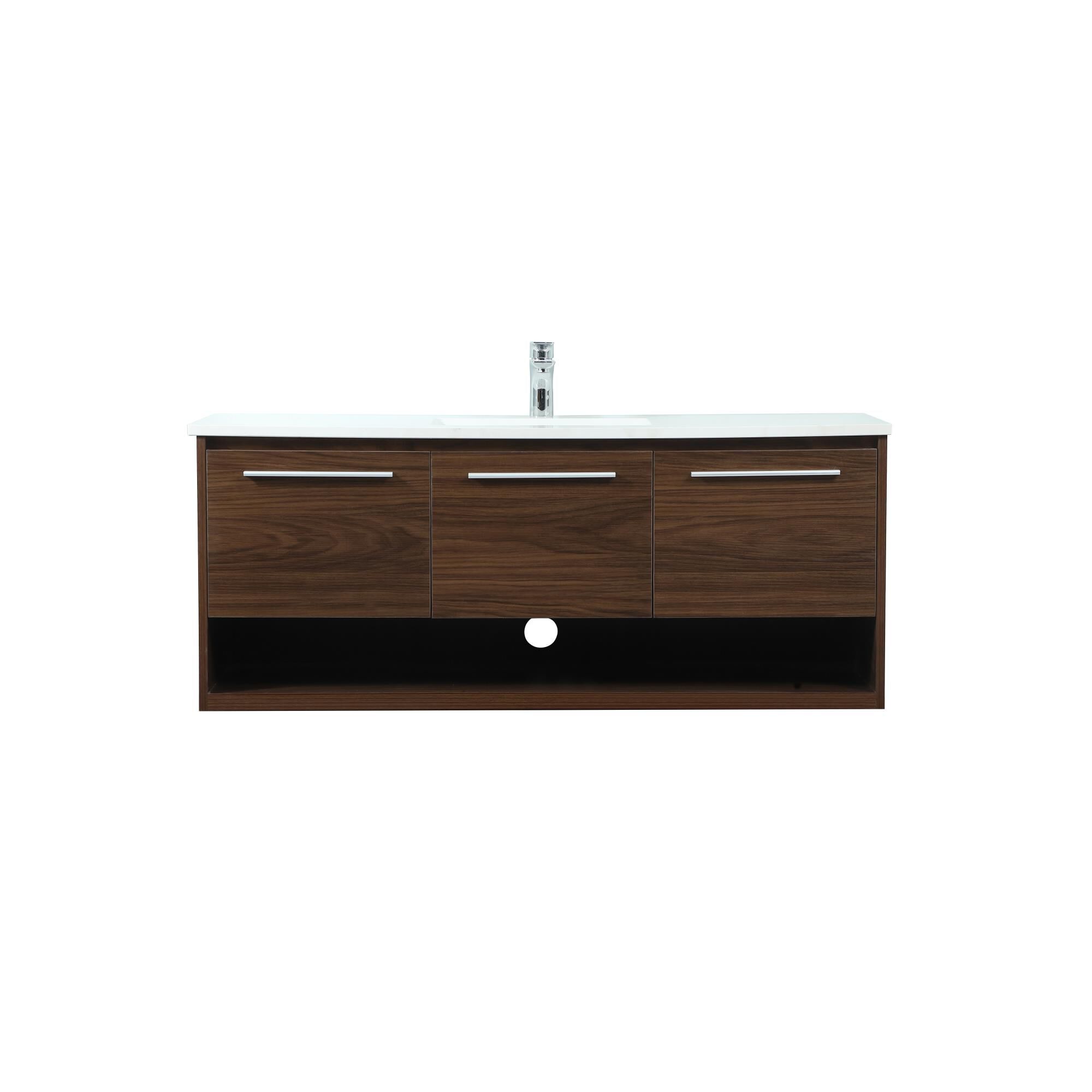Shown in Walnut finish