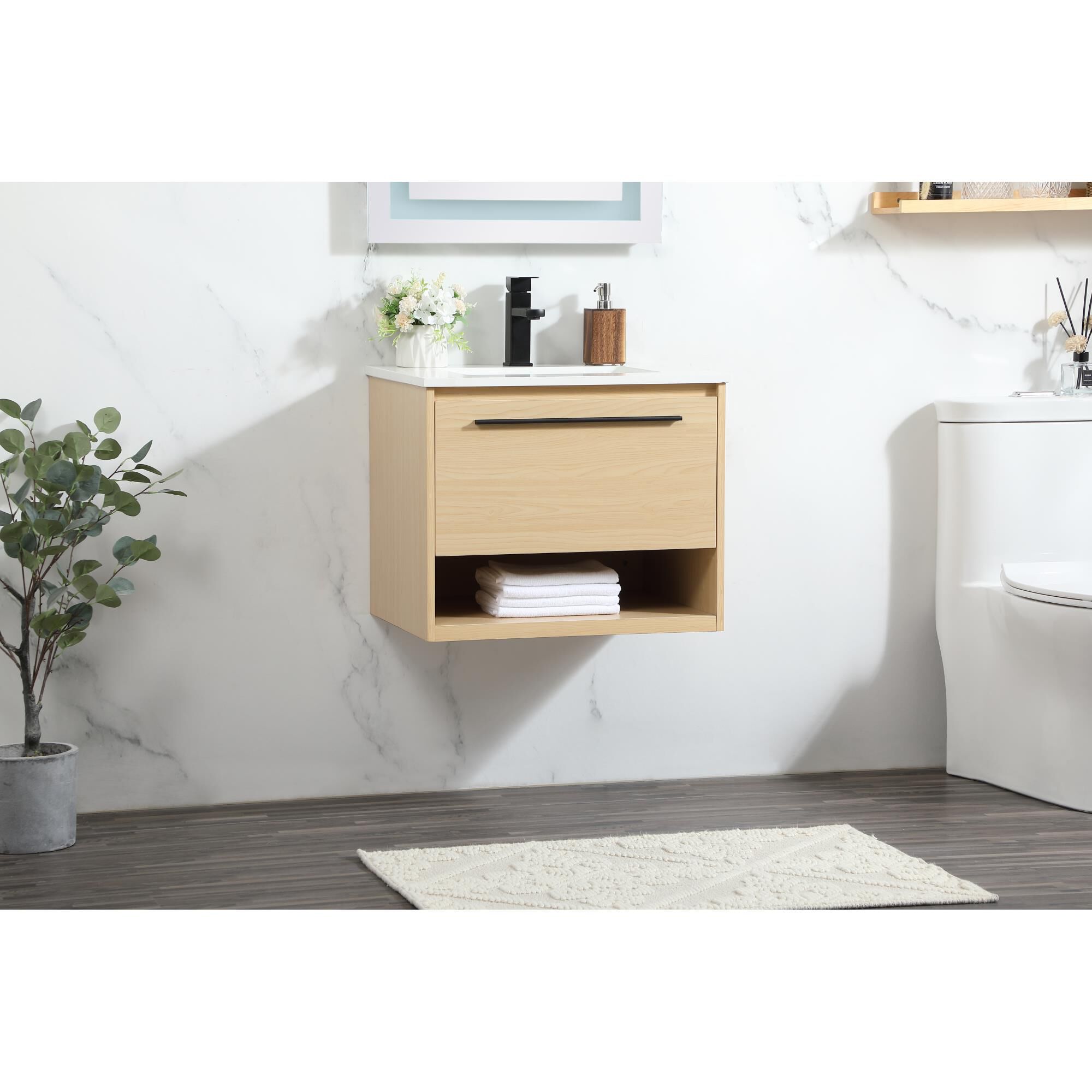 Shown in Maple finish