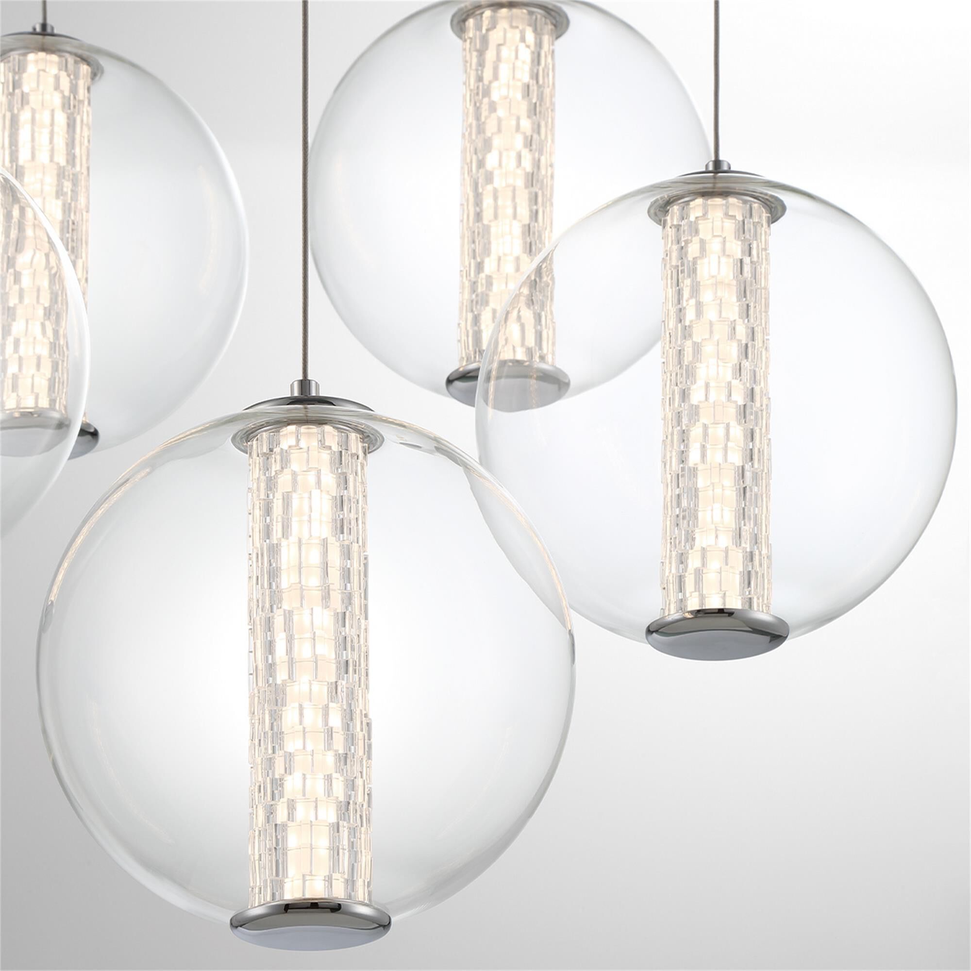 Atomo 26 Inch 5 Light Multi Light Pendant,