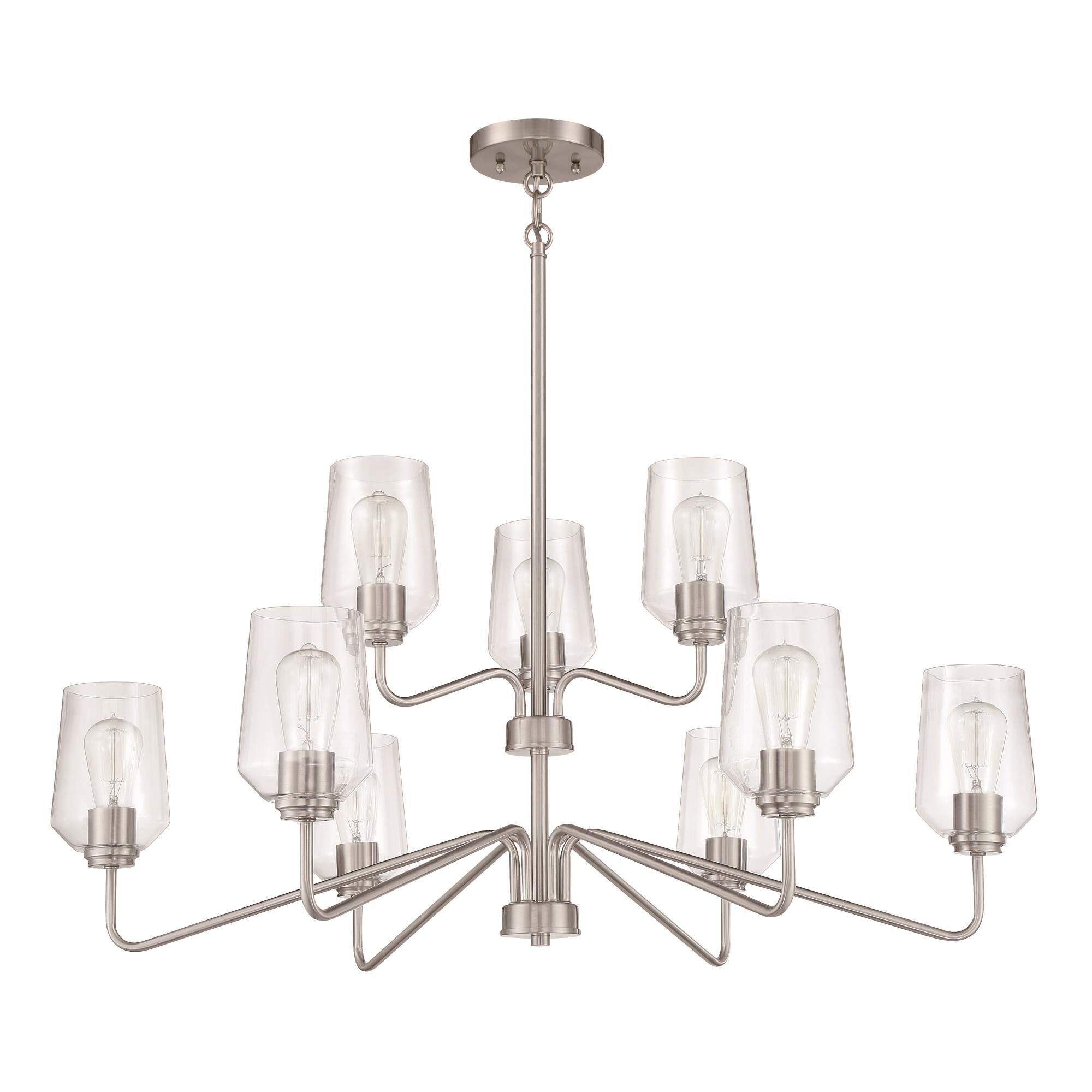Shayna 39 Inch 9 Light Chandelier by Craftmade