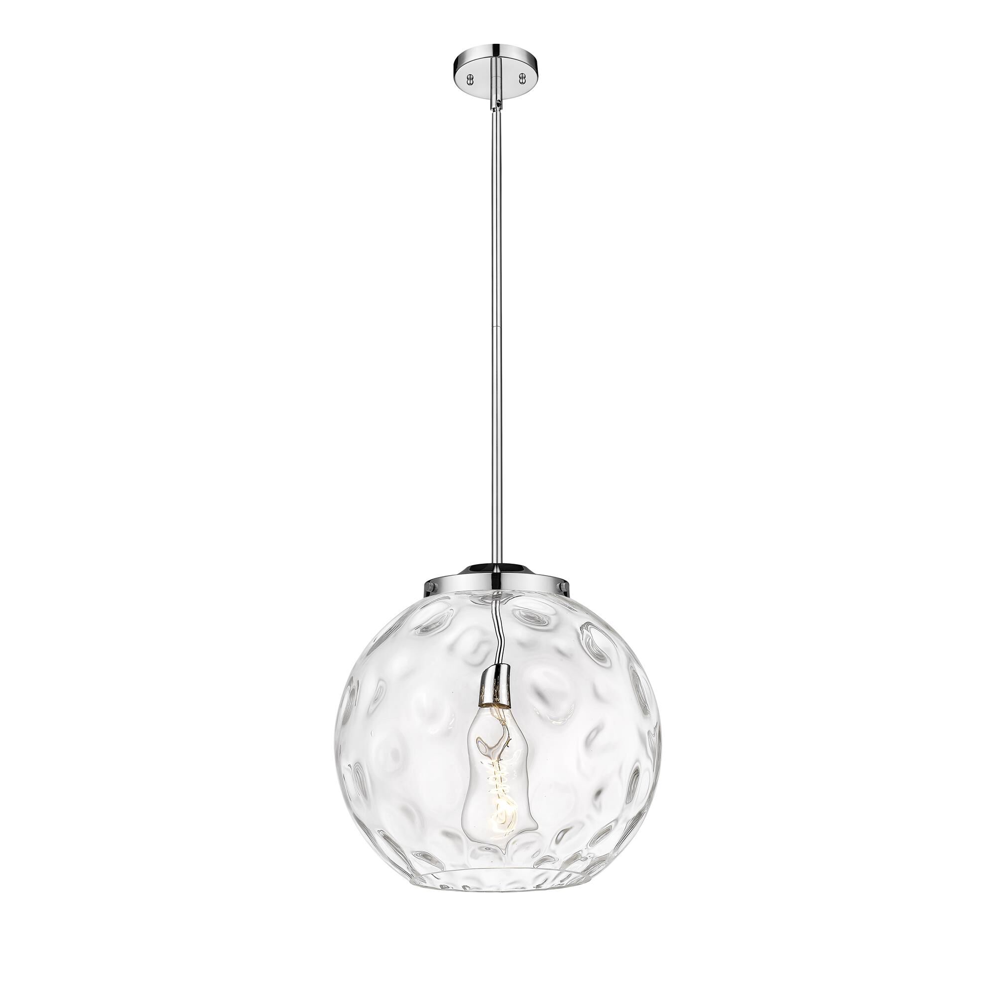 Shown in Polished Chrome finish and Clear Athens Water  16