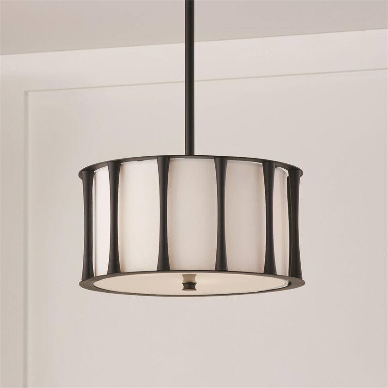 Bodie 15 Inch 3 Light Semi Flush Mount by Capital Lighting Fixture Company