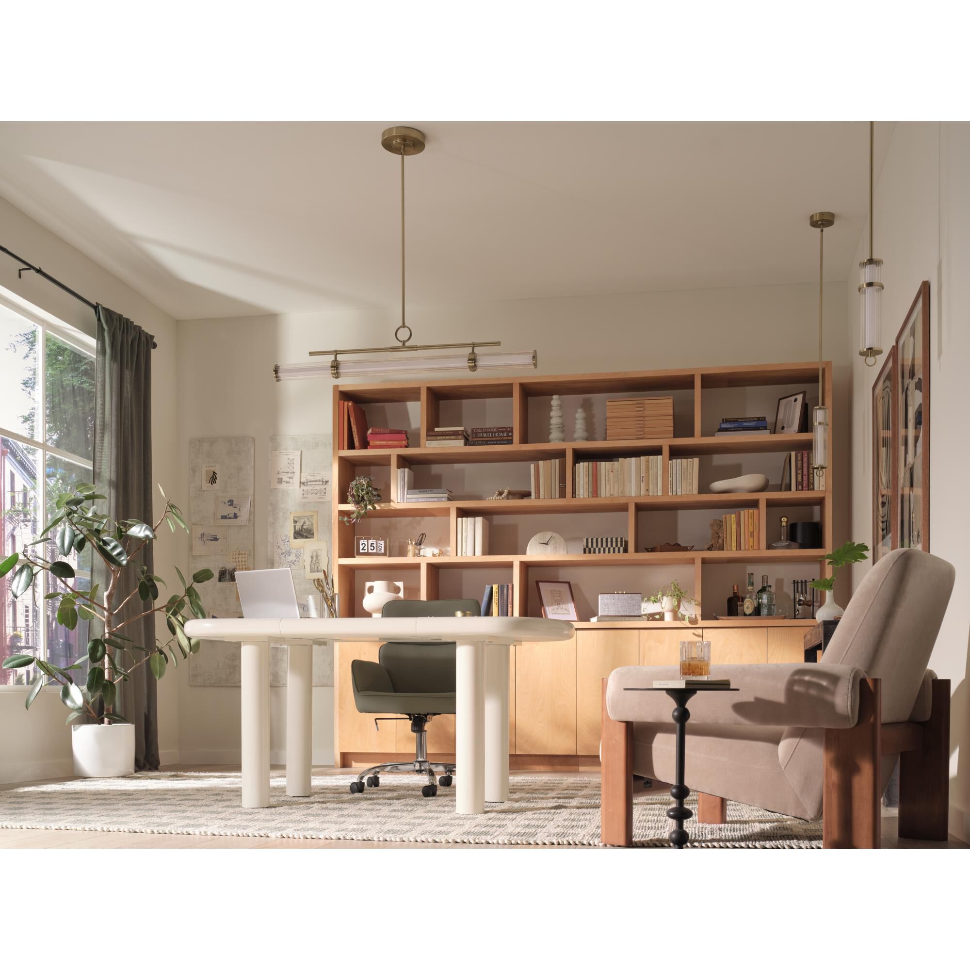 Riven 48 Inch Linear Suspension Light by Kichler Lighting