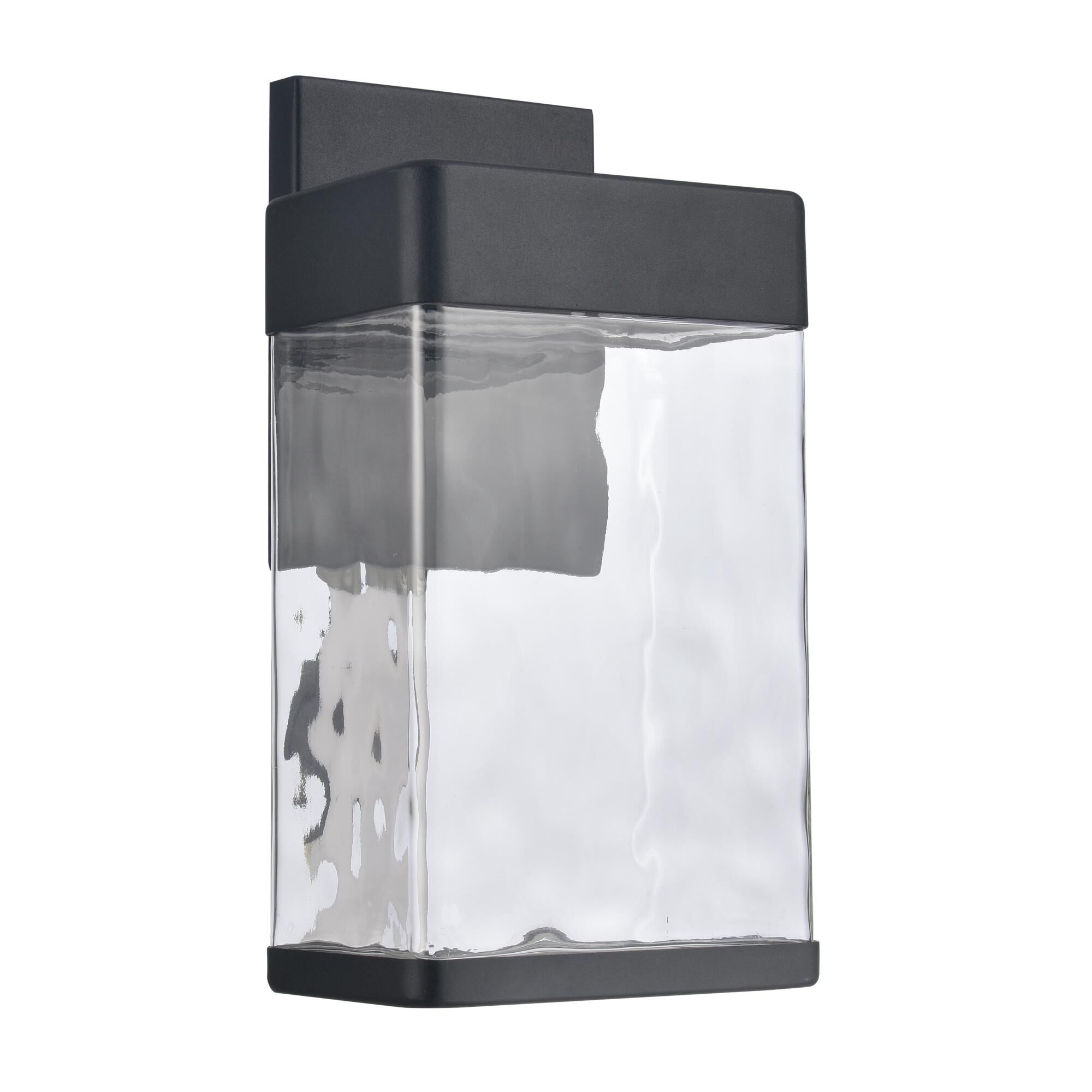 Shown in Charcoal Black finish and Clear Handblown  Shade glass and Clear Handblown Glass shade