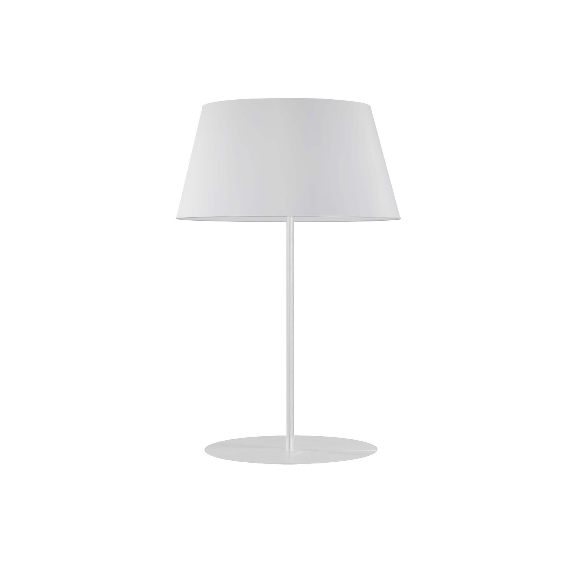 Shown in Matte White finish and White shade