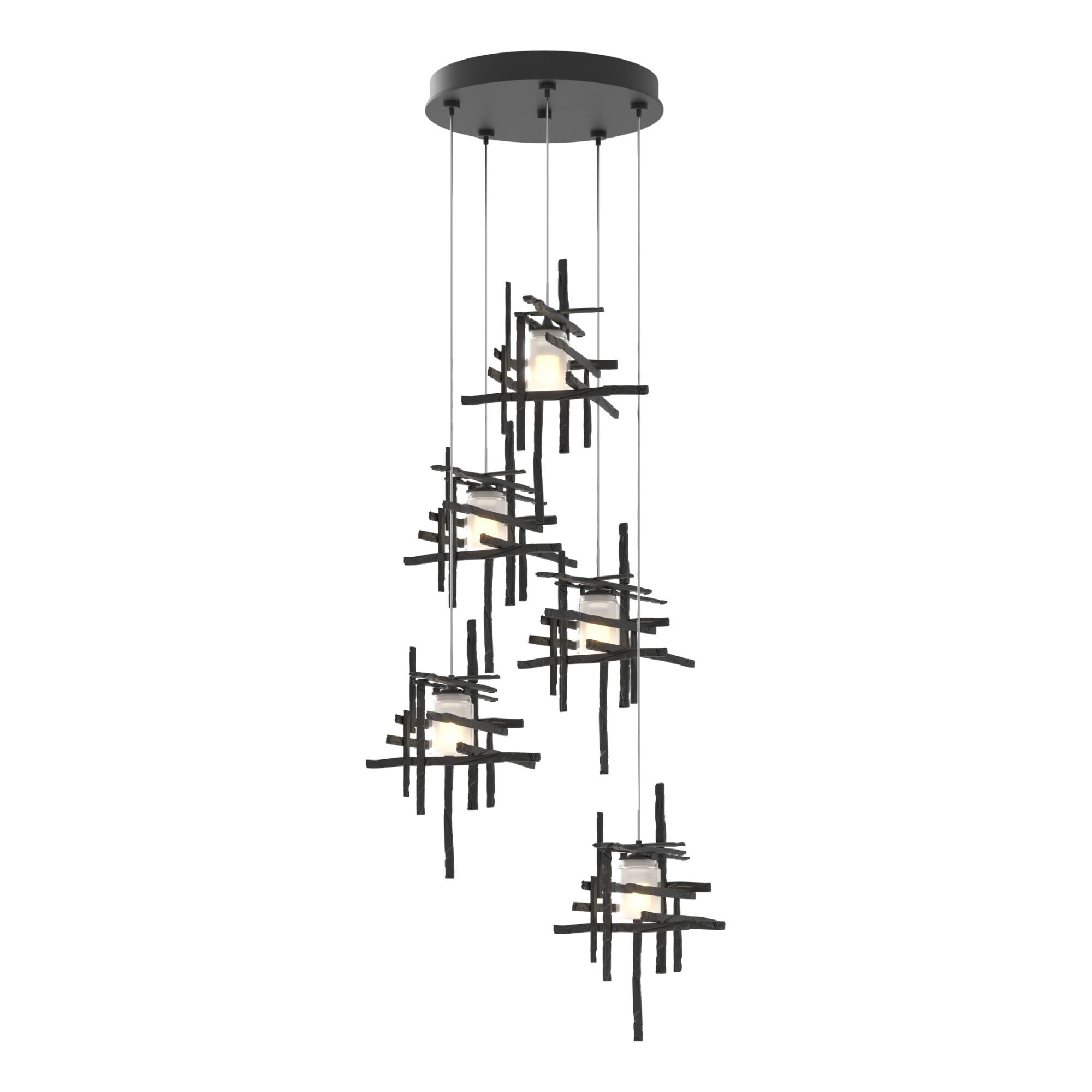 Shown in Black finish and Cast glass and Cast Glass shade
