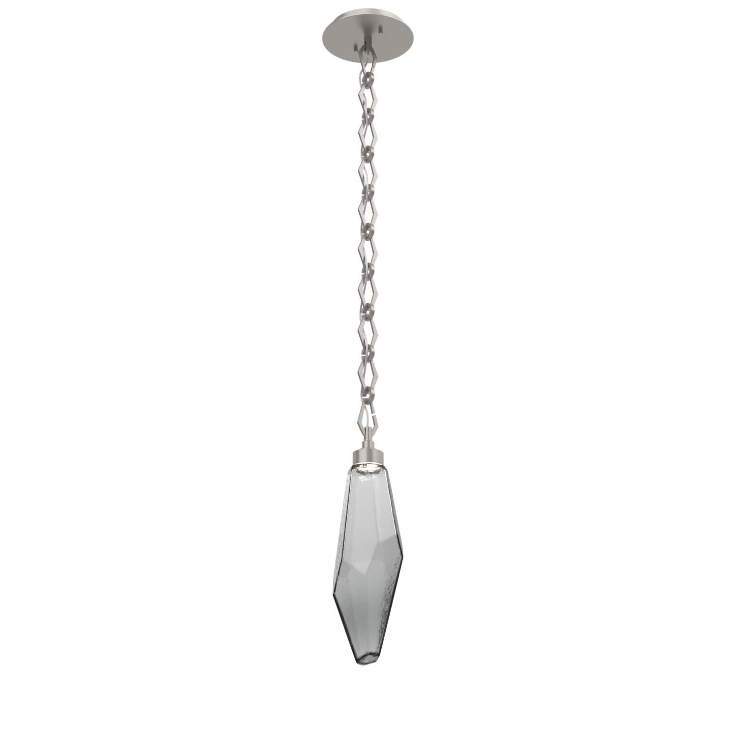 Levi Wilson Rock Crystal 6 Inch Mini Pendant by Hammerton Studio