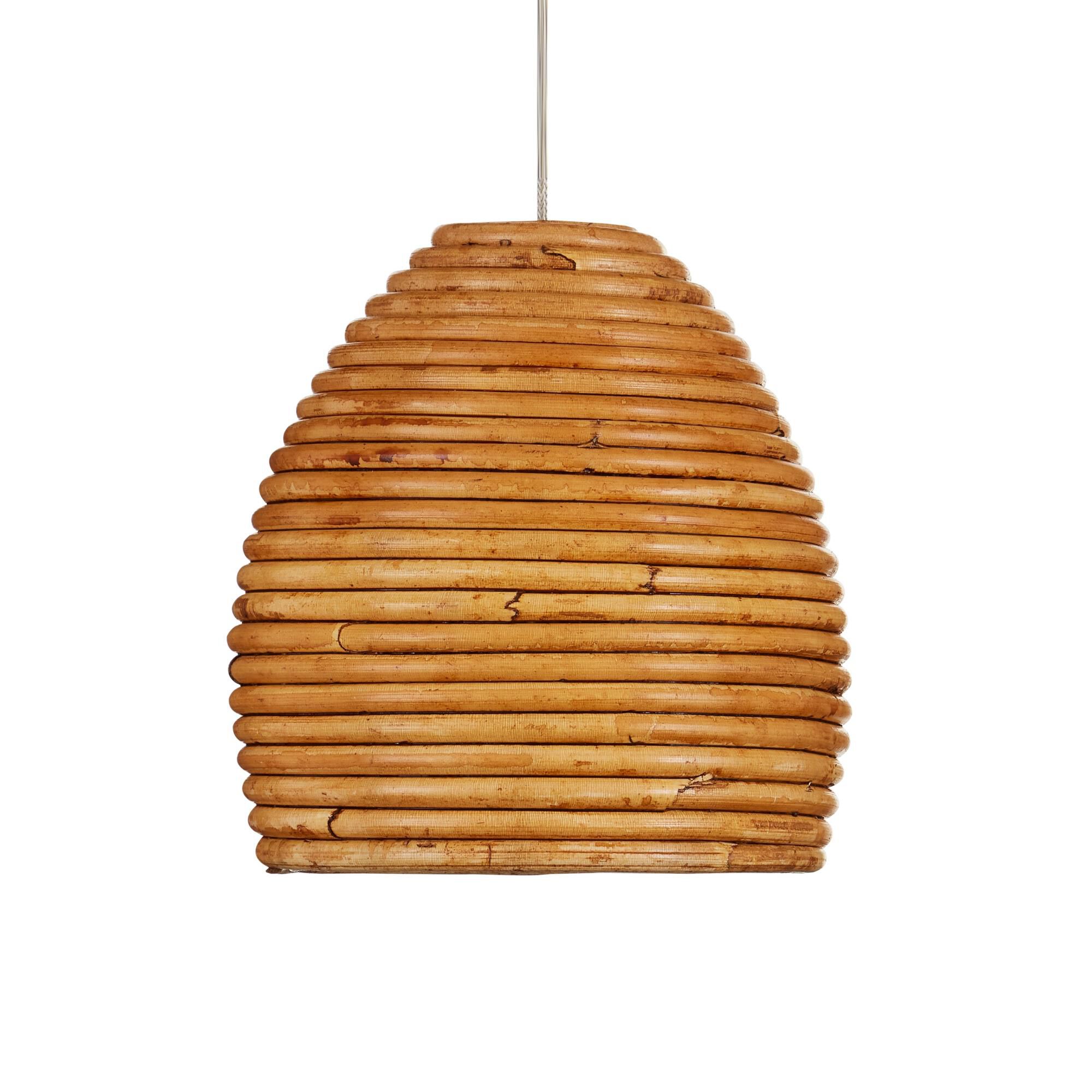 Currey and Company Beehive 6 Inch LED Mini Pendant