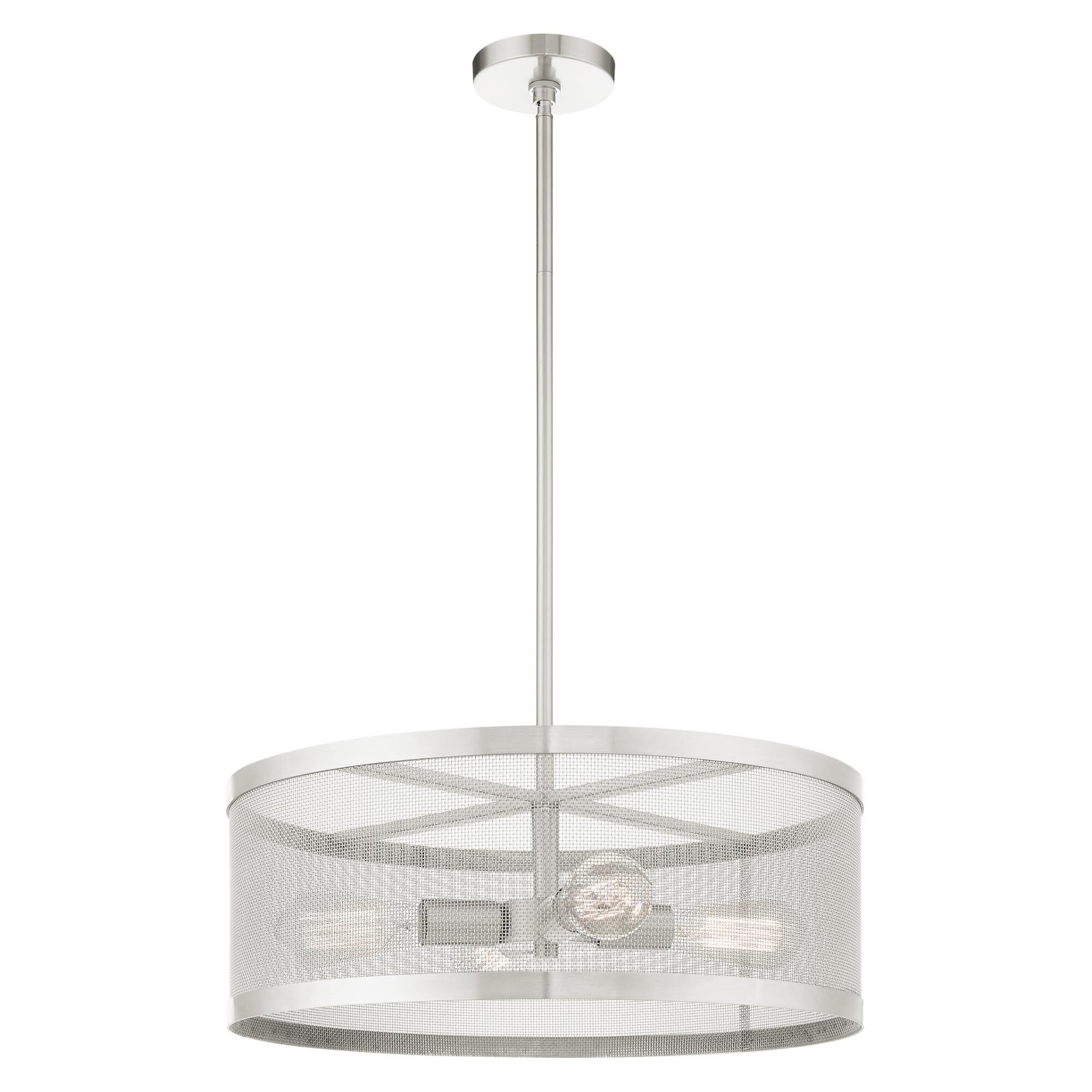 Industro Large Pendant by Livex Lighting