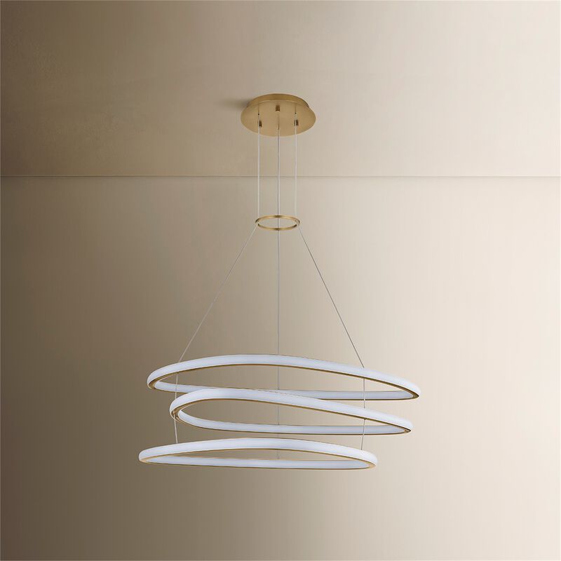 Celestia 30 Inch Chandelier by Sonneman