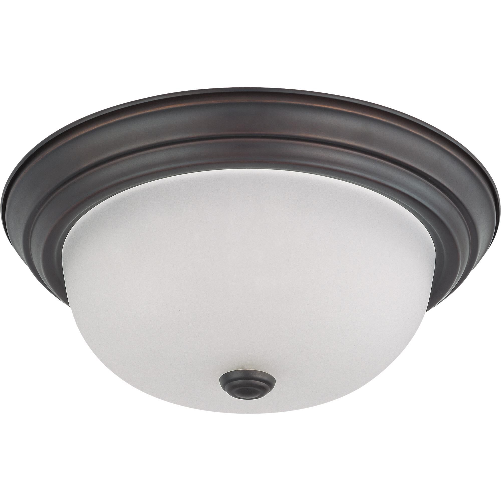 13 Inch 2 Light Flush Mount by Nuvo Lighting