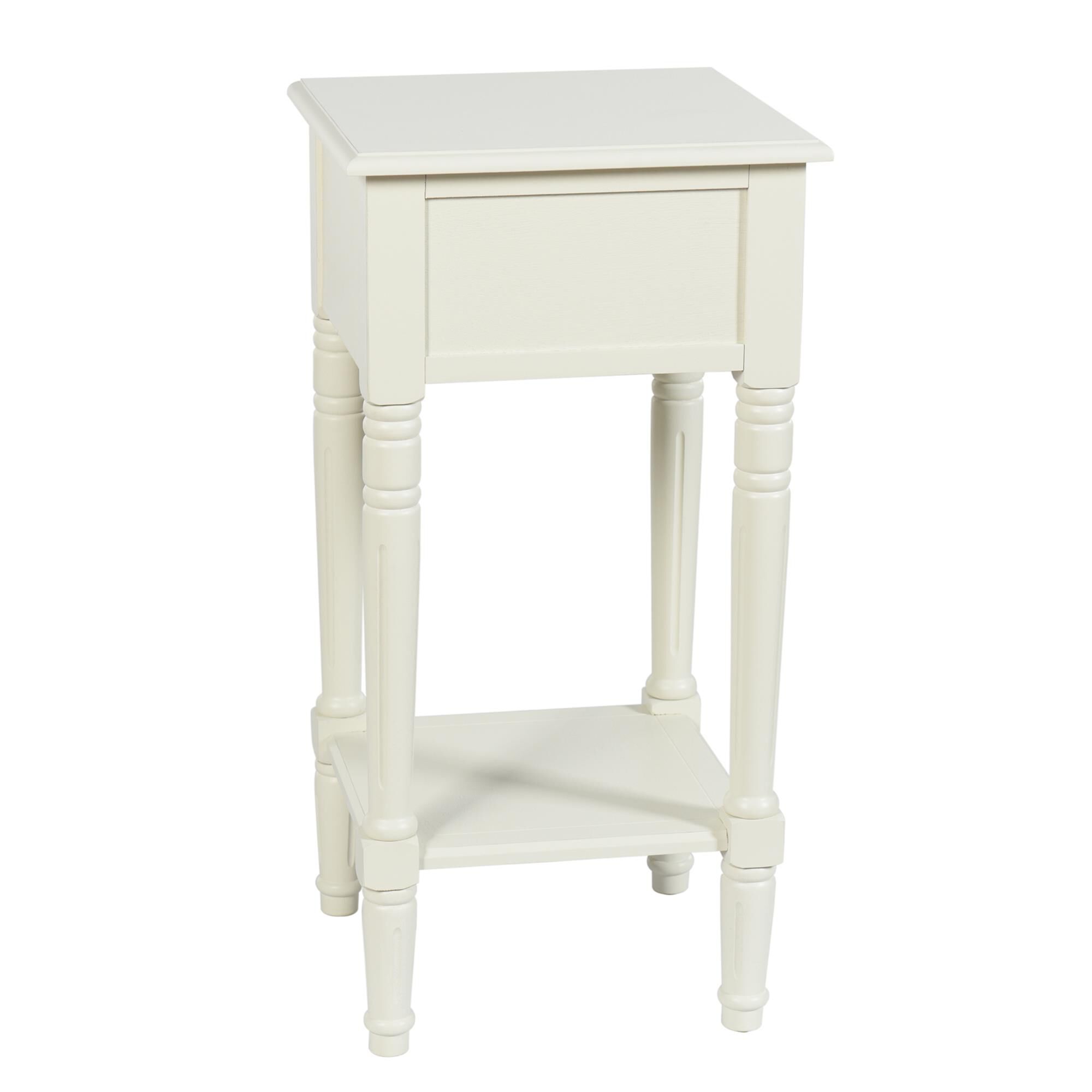 Shown in White finish