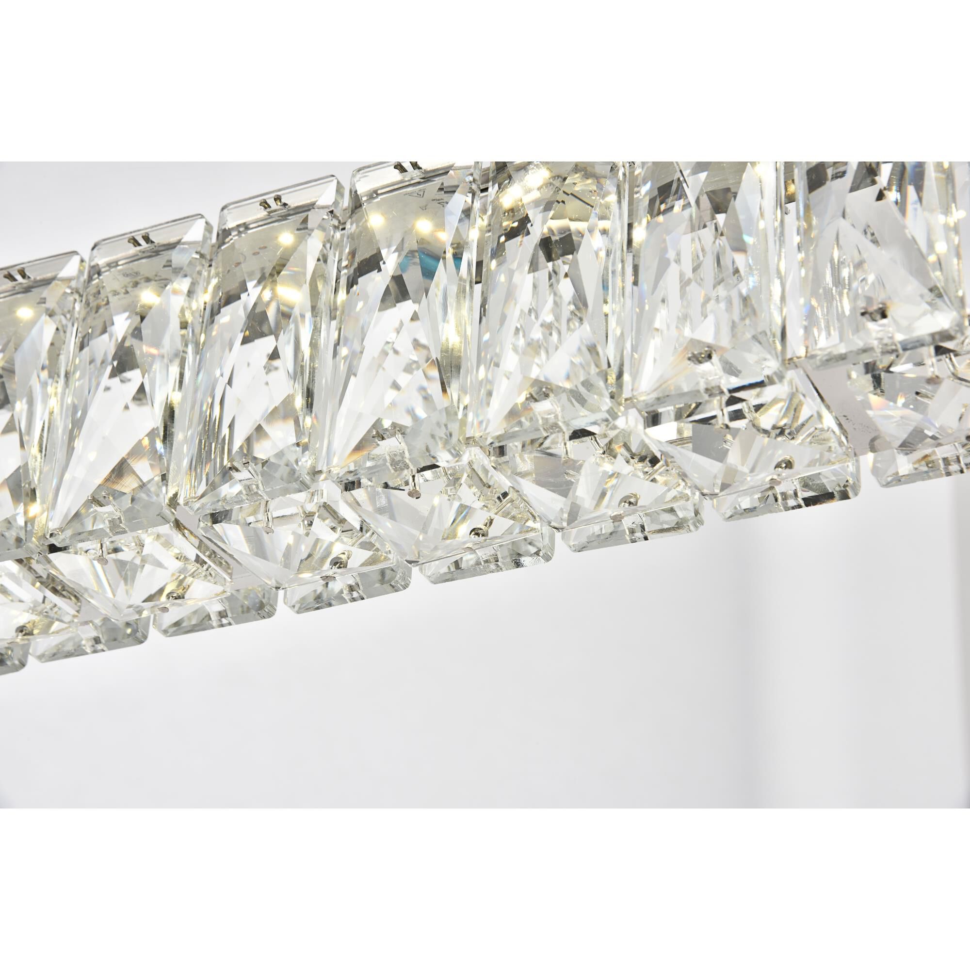 Shown in Chrome finish and Clear Royal Cut crystal