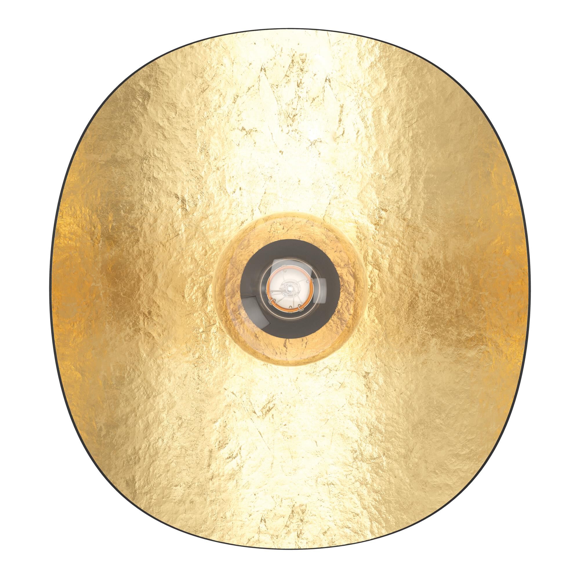 Shown in Black and Gold Leaf finish