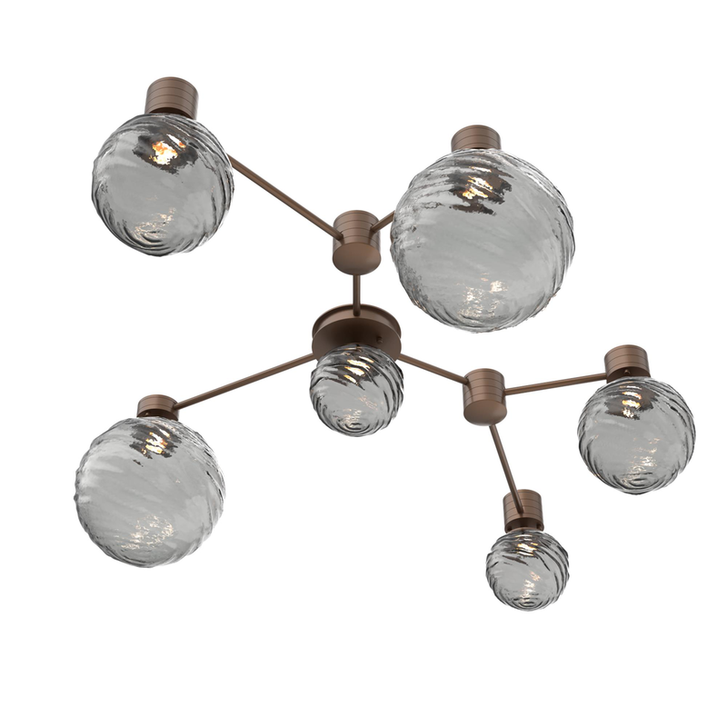 Levi Wilson Gaia 40 Inch Semi Flush Mount by Hammerton Studio