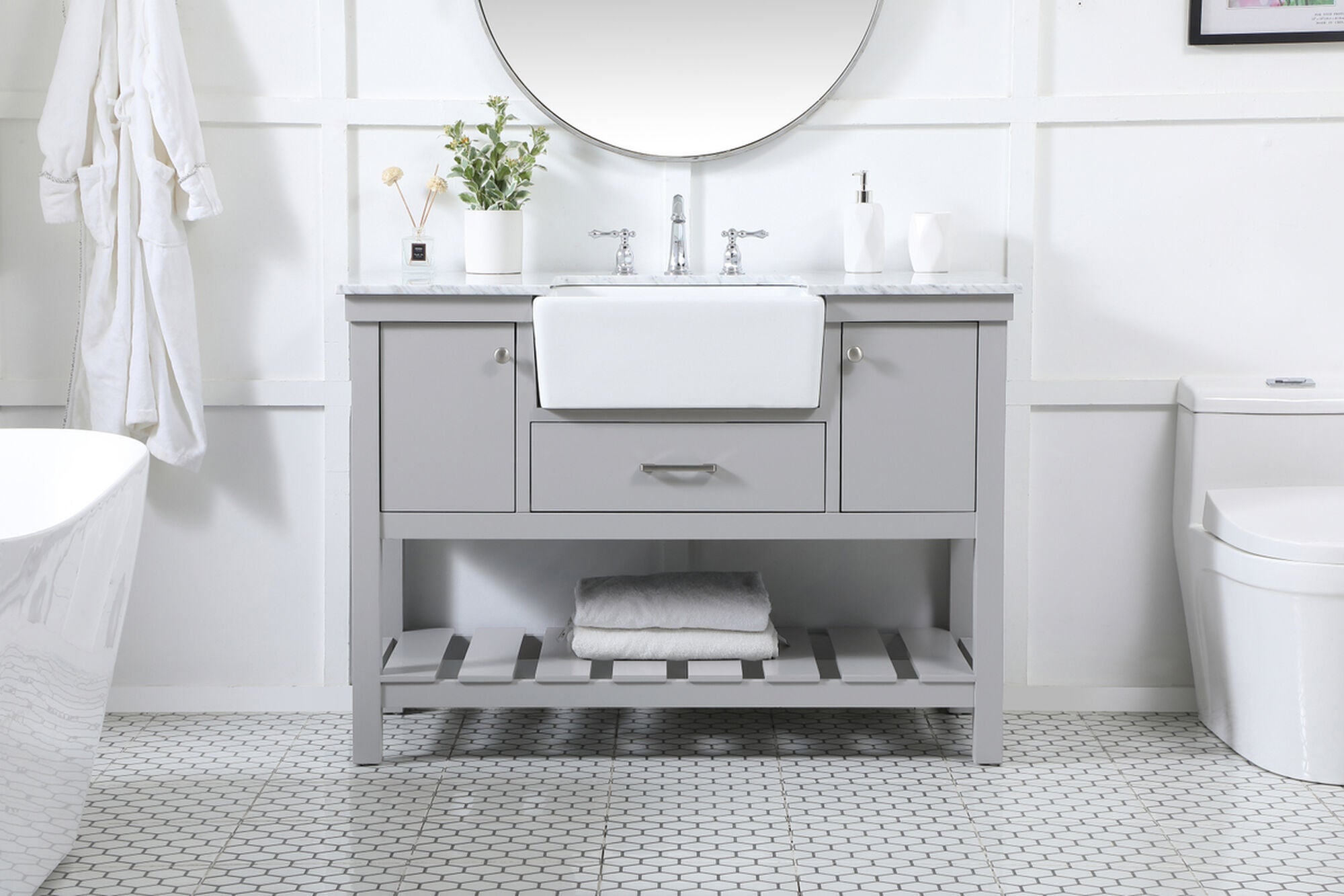 Clement 22 Inch Bath Vanity Cabinet,