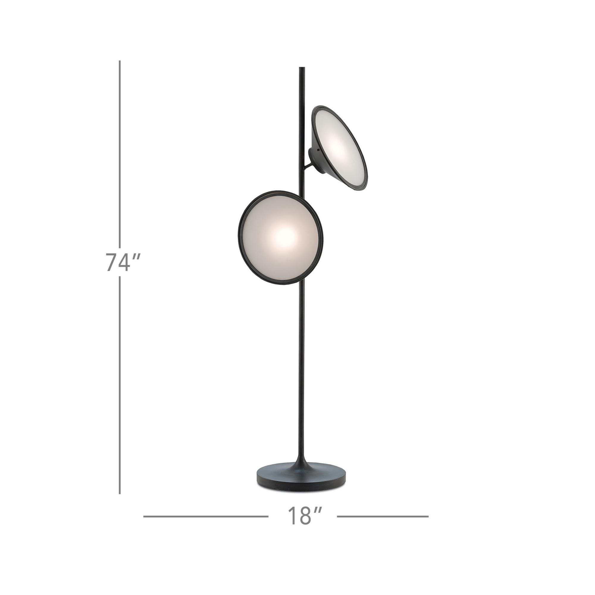 Bulat 74 Inch Floor Lamp by Currey and Company