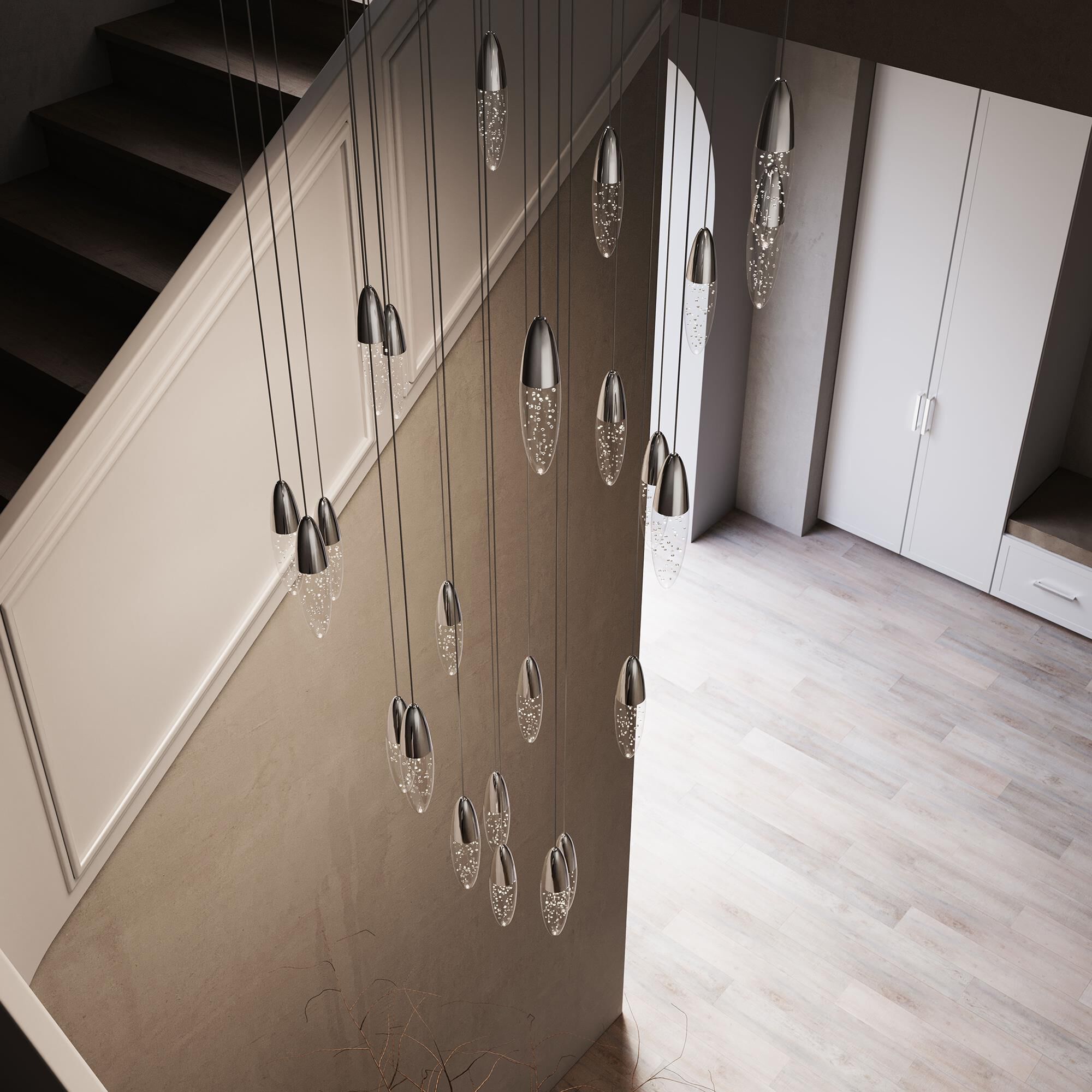 Sultana Multi Light Pendant by SONNEMAN