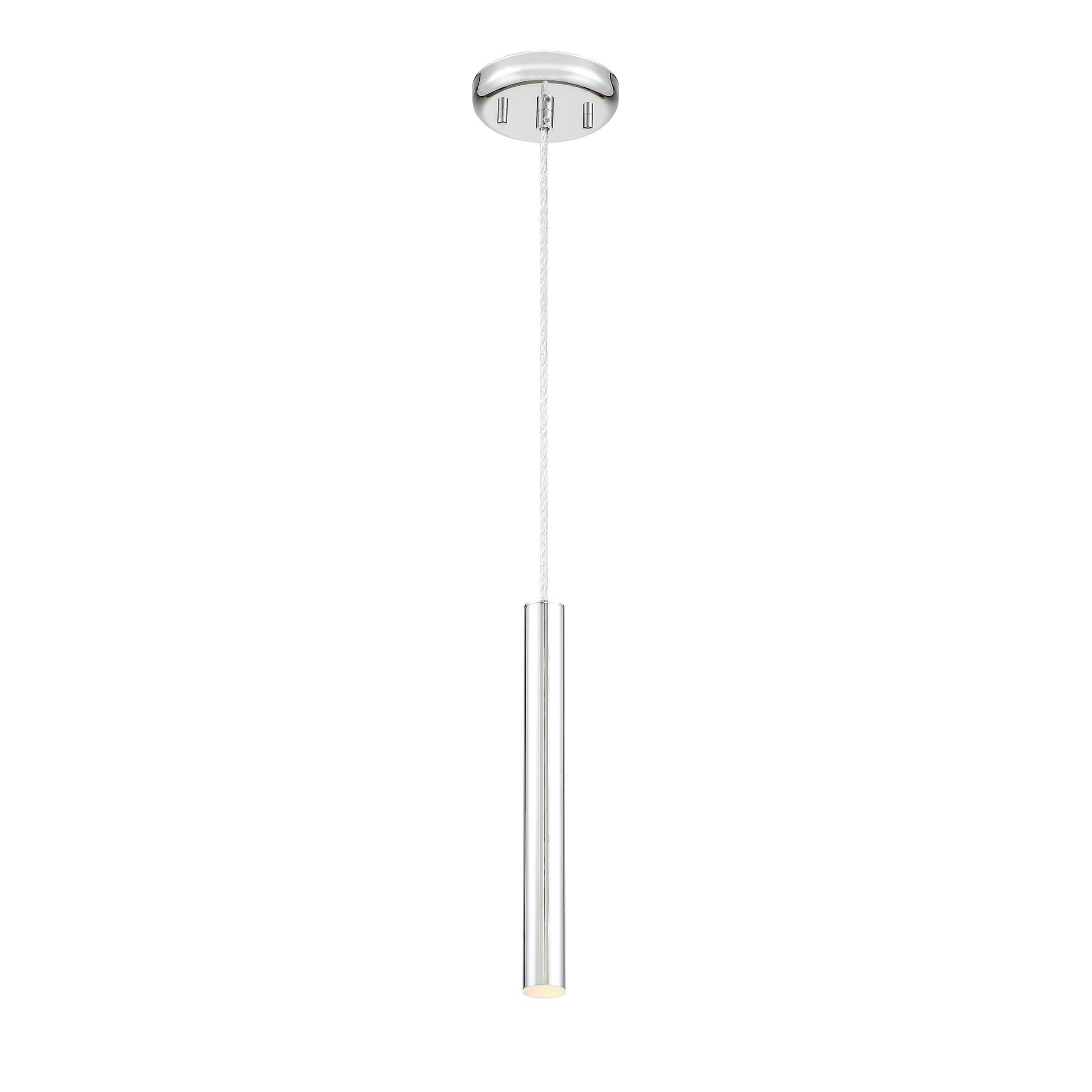 Shown in Chrome finish and Steel glass and Steel shade