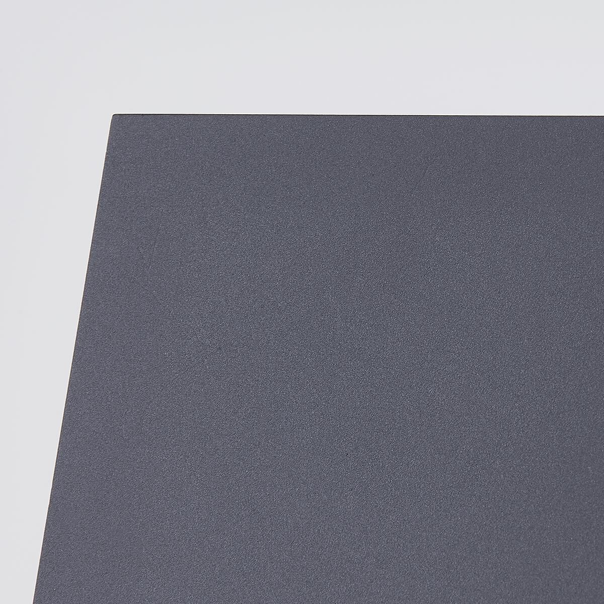 Shown in Textured Black finish and Clear shade