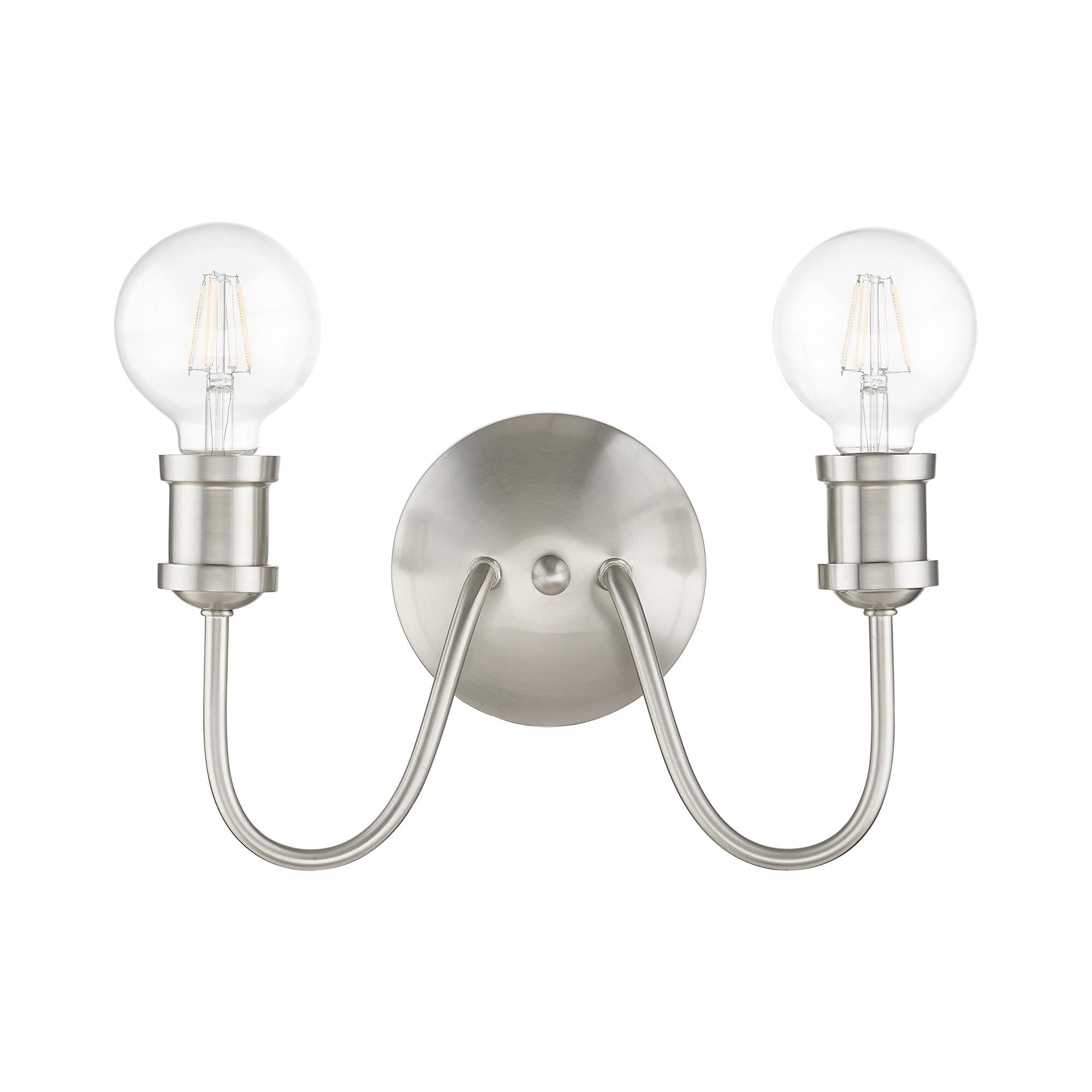 Shown in Brushed Nickel finish