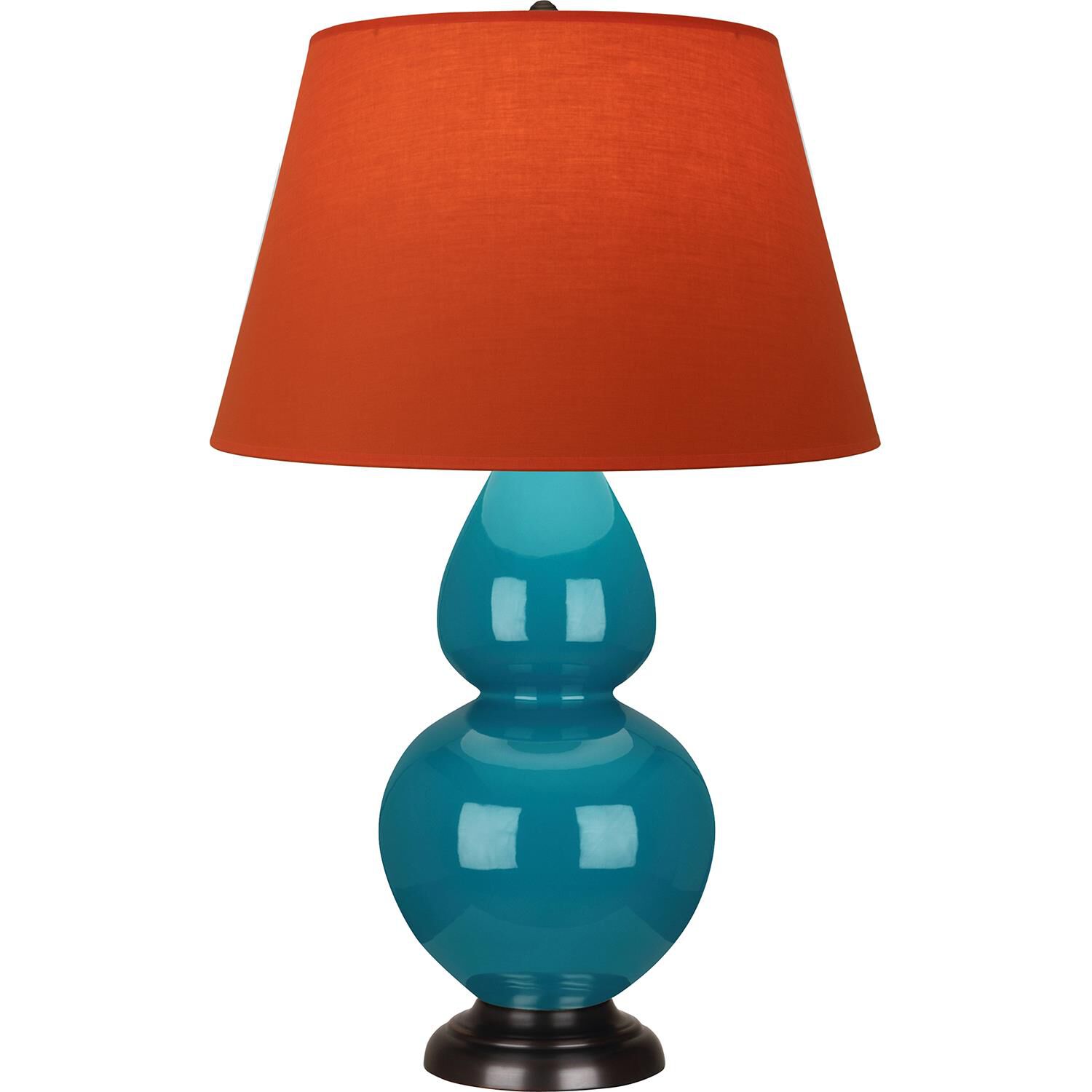 Double Gourd 31 Inch Table Lamp by Robert Abbey