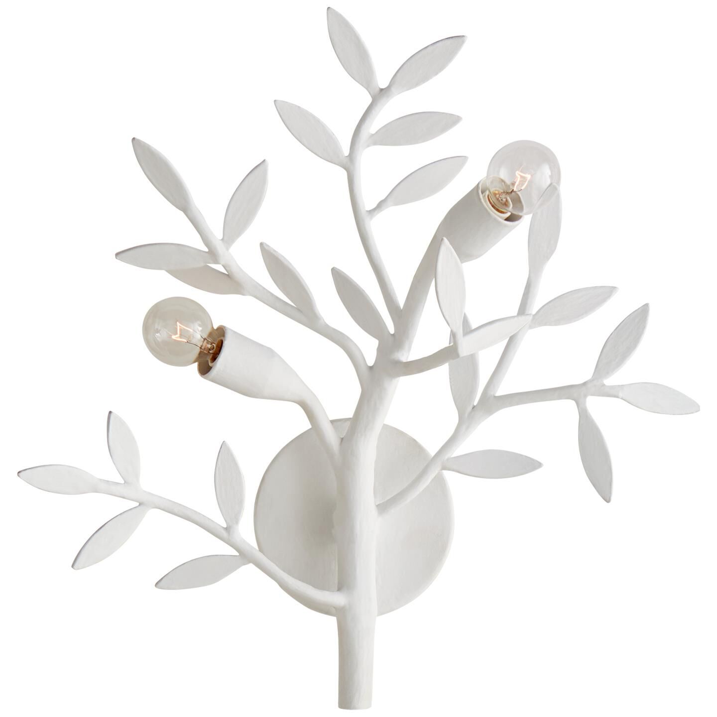 Shown in Plaster White finish and No Glass glass and NO Shade  shade