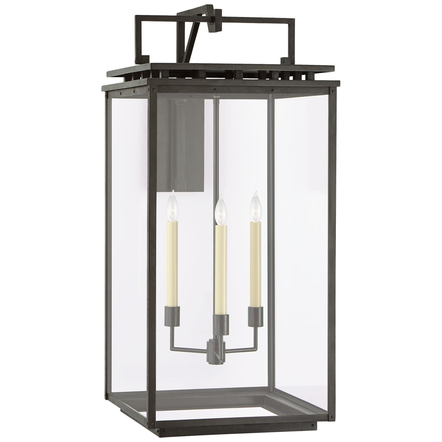 Chapman & Myers Cheshire 36 Inch Tall 3 Light Outdoor Wall Light by Visual Comfort Signature Collection