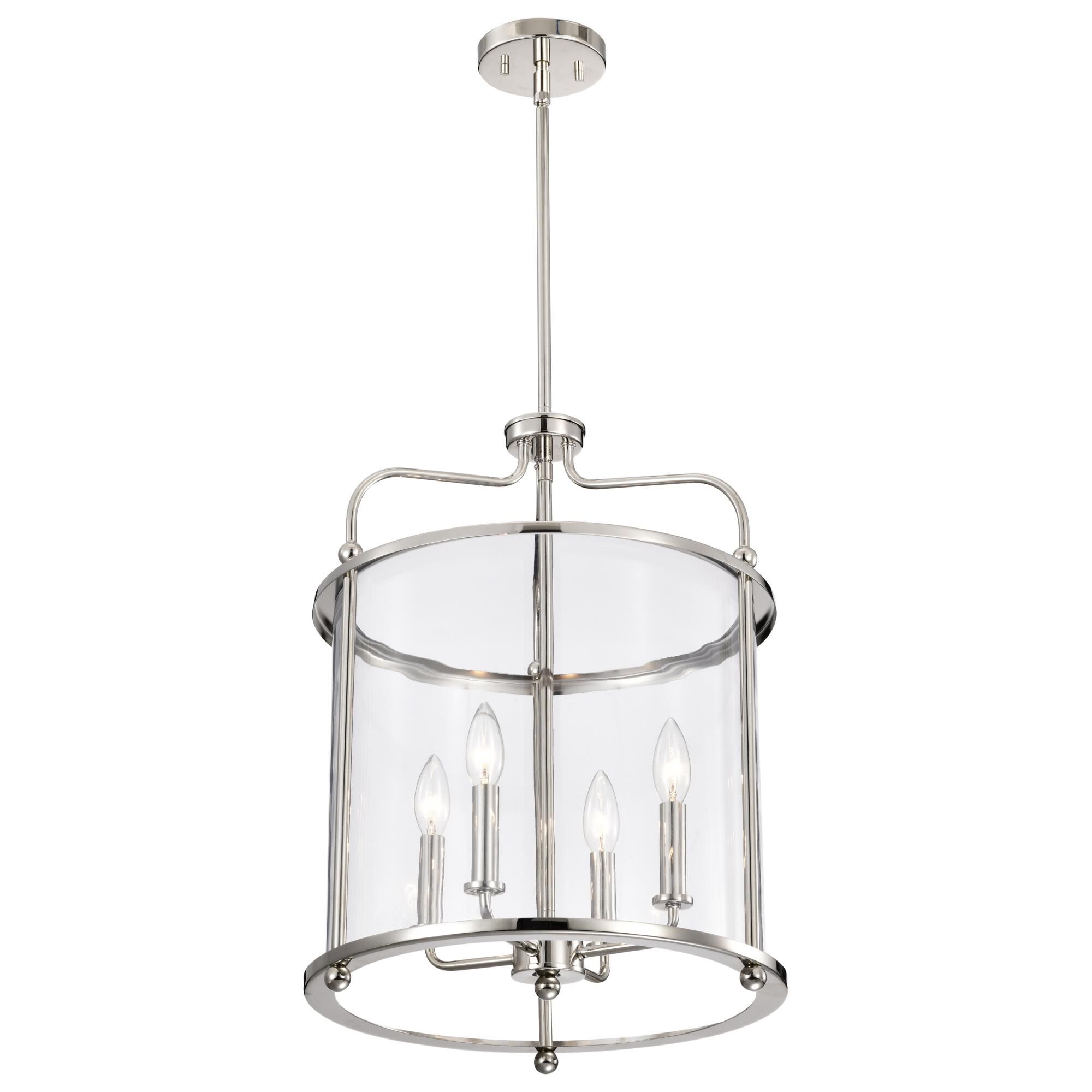 Yorktown 4 Light Cage Pendant by Nuvo Lighting