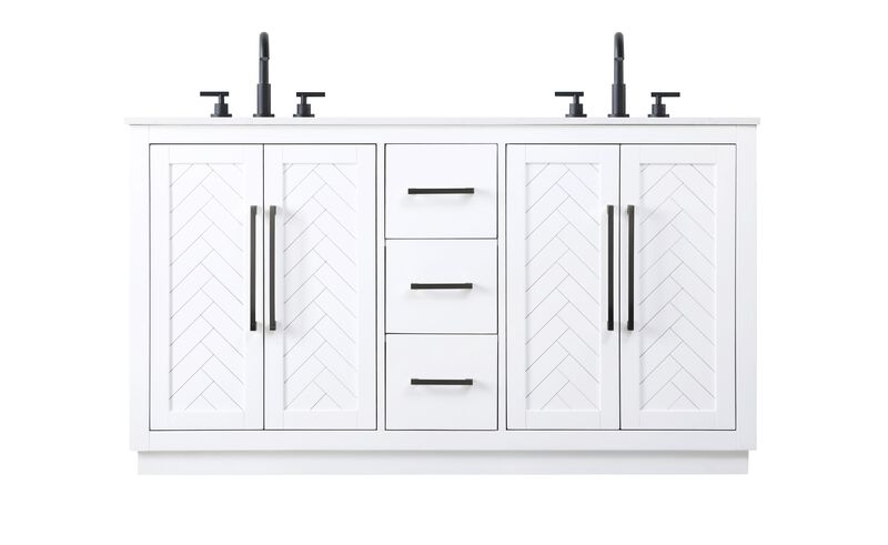 Chase 60 Inch Bath Vanity by Elegant Dcor
