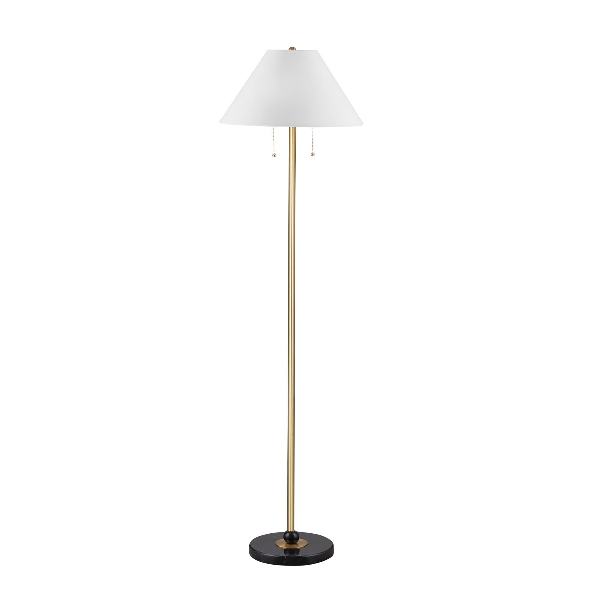 Lenor 61 Inch Floor Lamp by Bassett Mirror Company