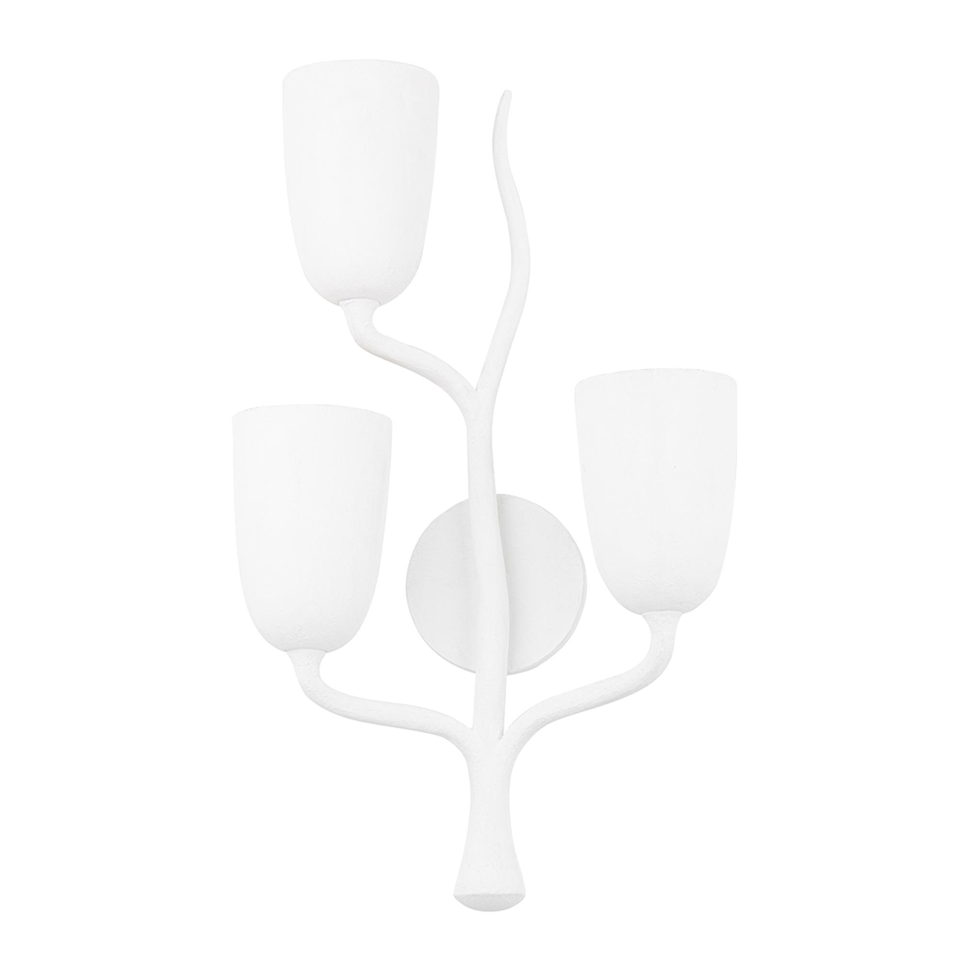 Vine Large 3 Light Wall Sconce,