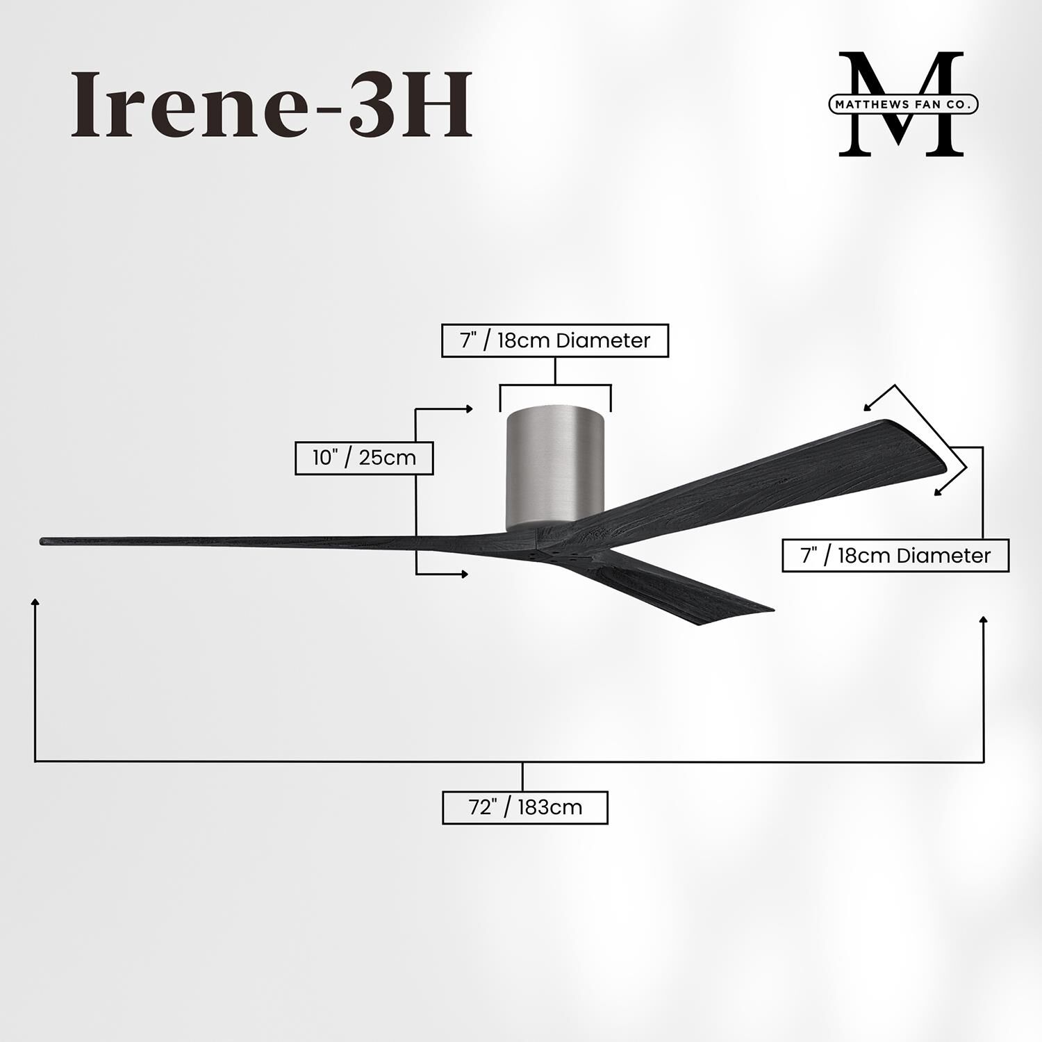 Shown in Brushed Pewter finish