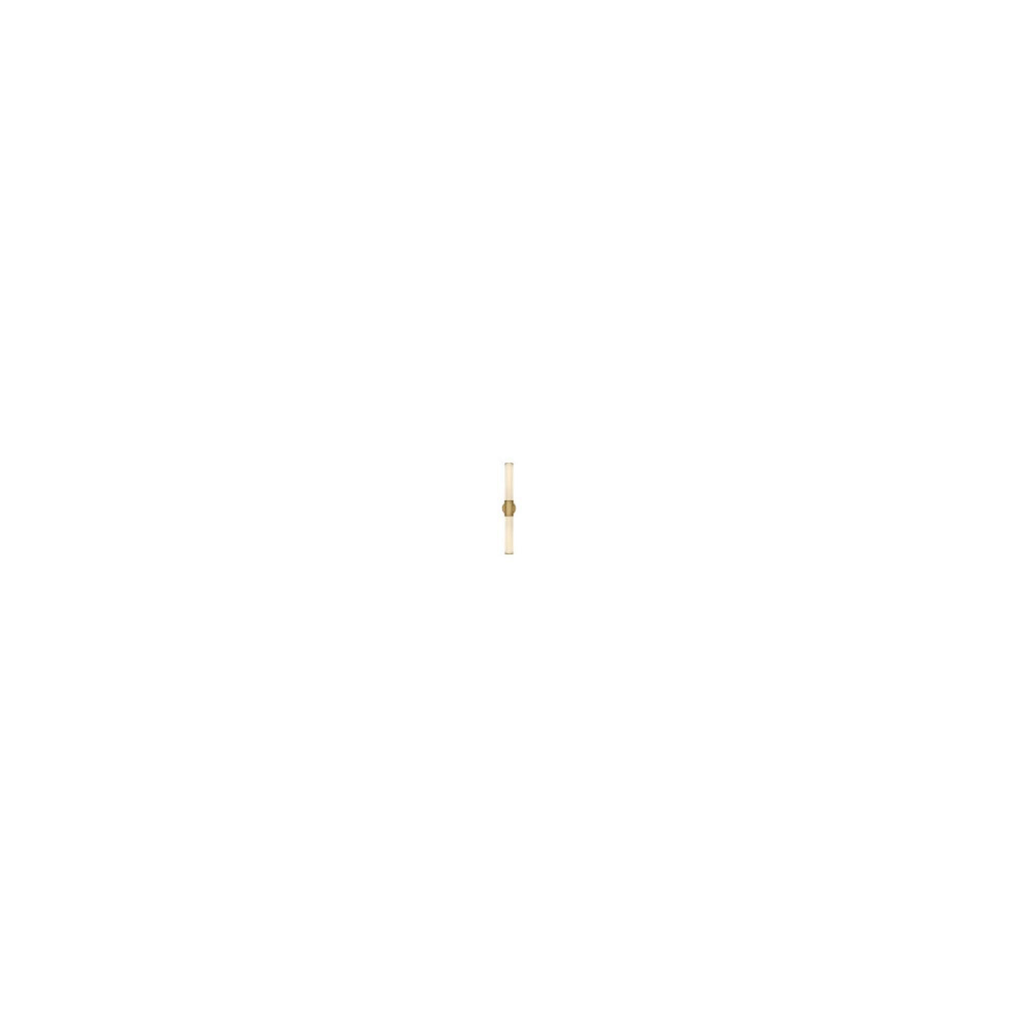 Shown in Heritage Brass finish and Etched glass