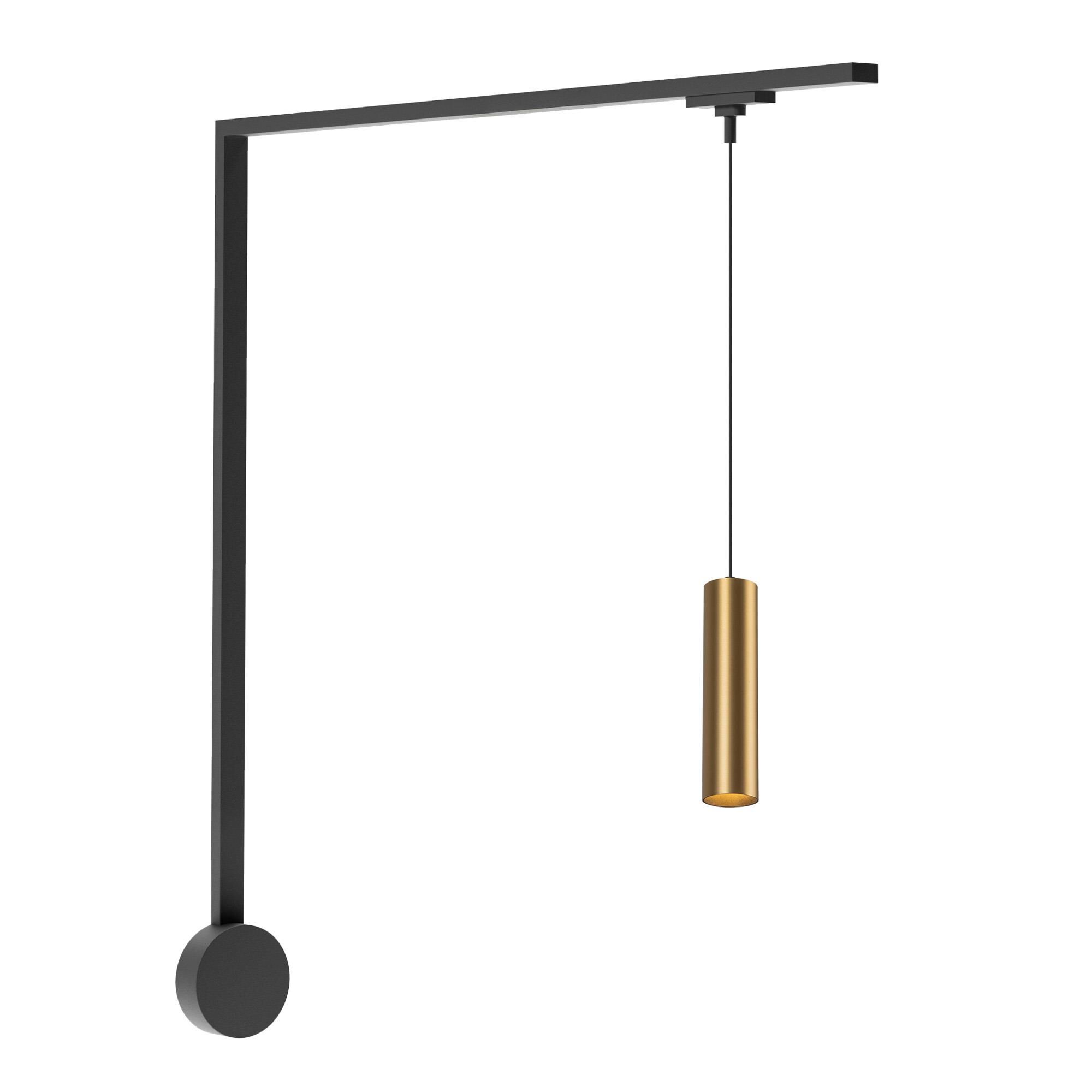 Shown in Brushed Gold finish and Clear Acrylic Lens glass