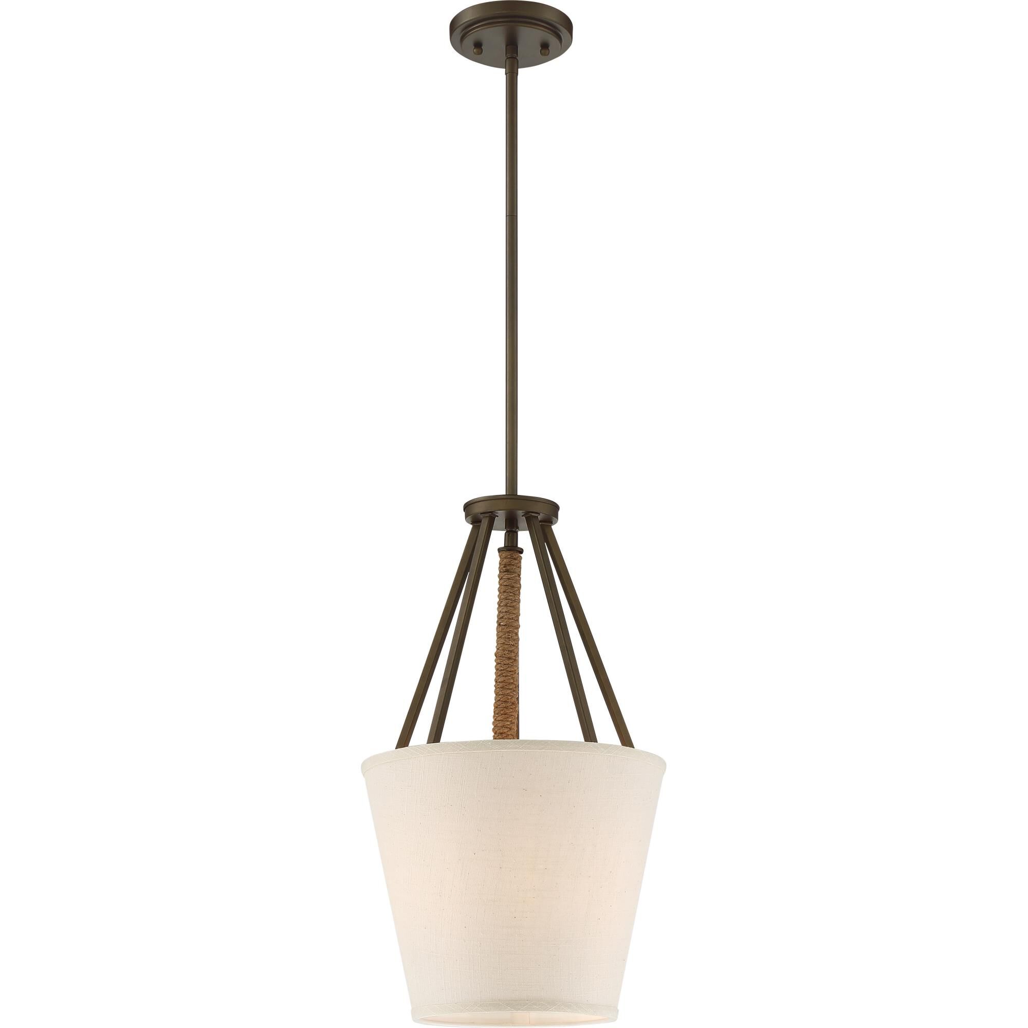 Seneca 12 Inch Mini Pendant by Nuvo Lighting