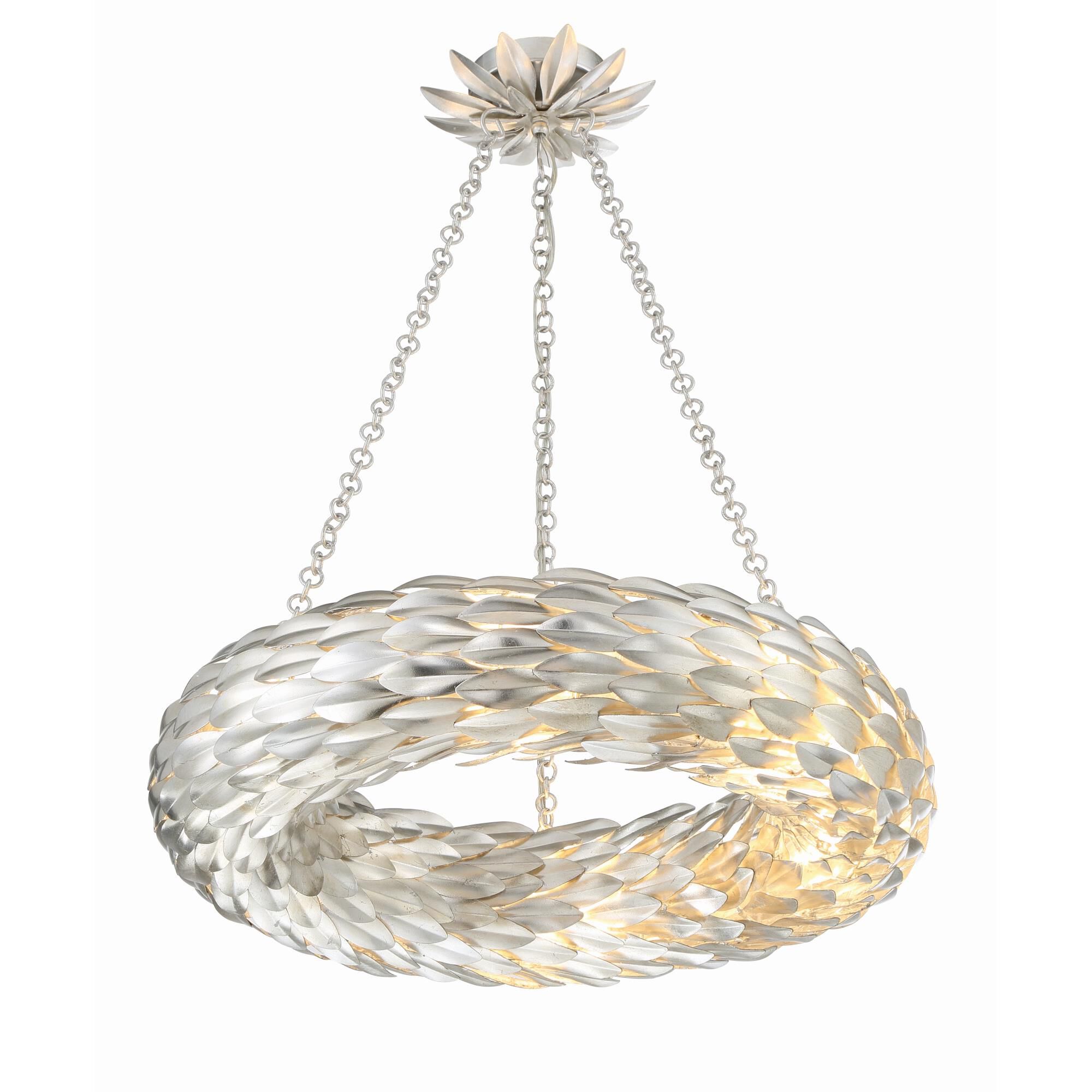 Shown in Antique Silver finish