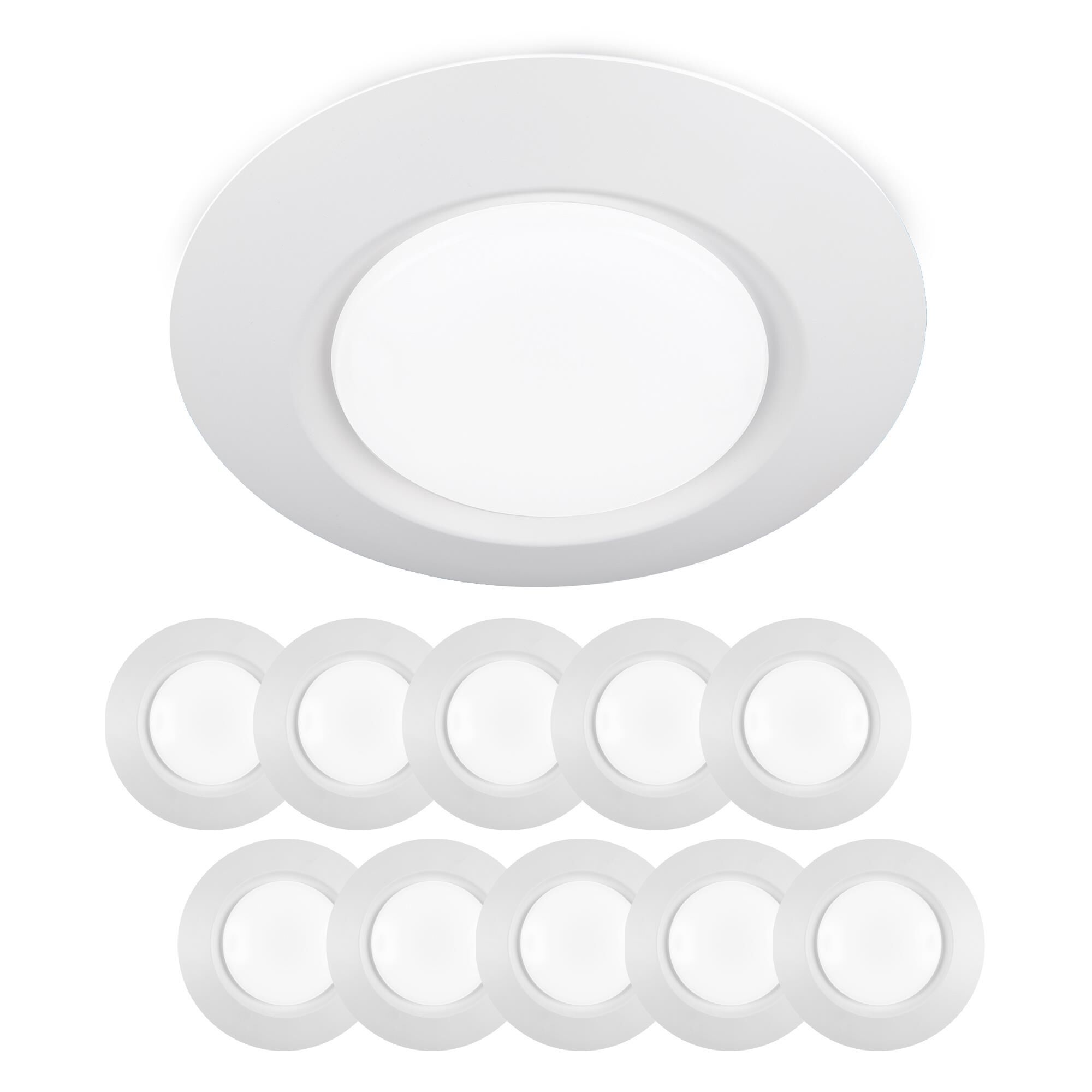 I Can'T Believe It's Not Recessed 8 Inch Flush Mount Pack of 10 by WAC Lighting