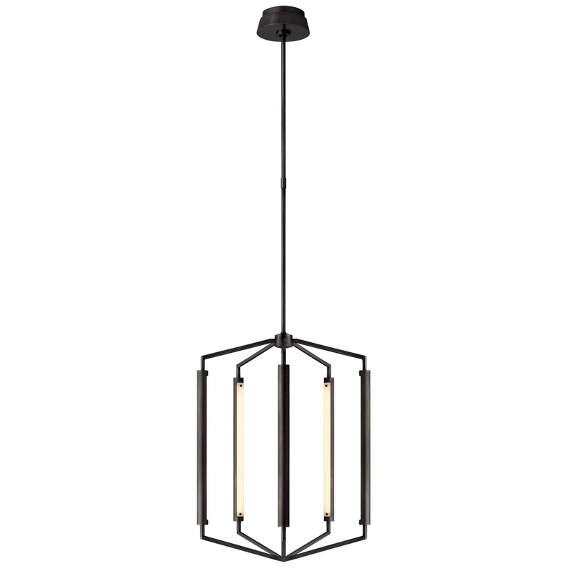 Visual Comfort Signature Collection Kelly Wearstler Appareil 19 Inch LED Cage Pendant