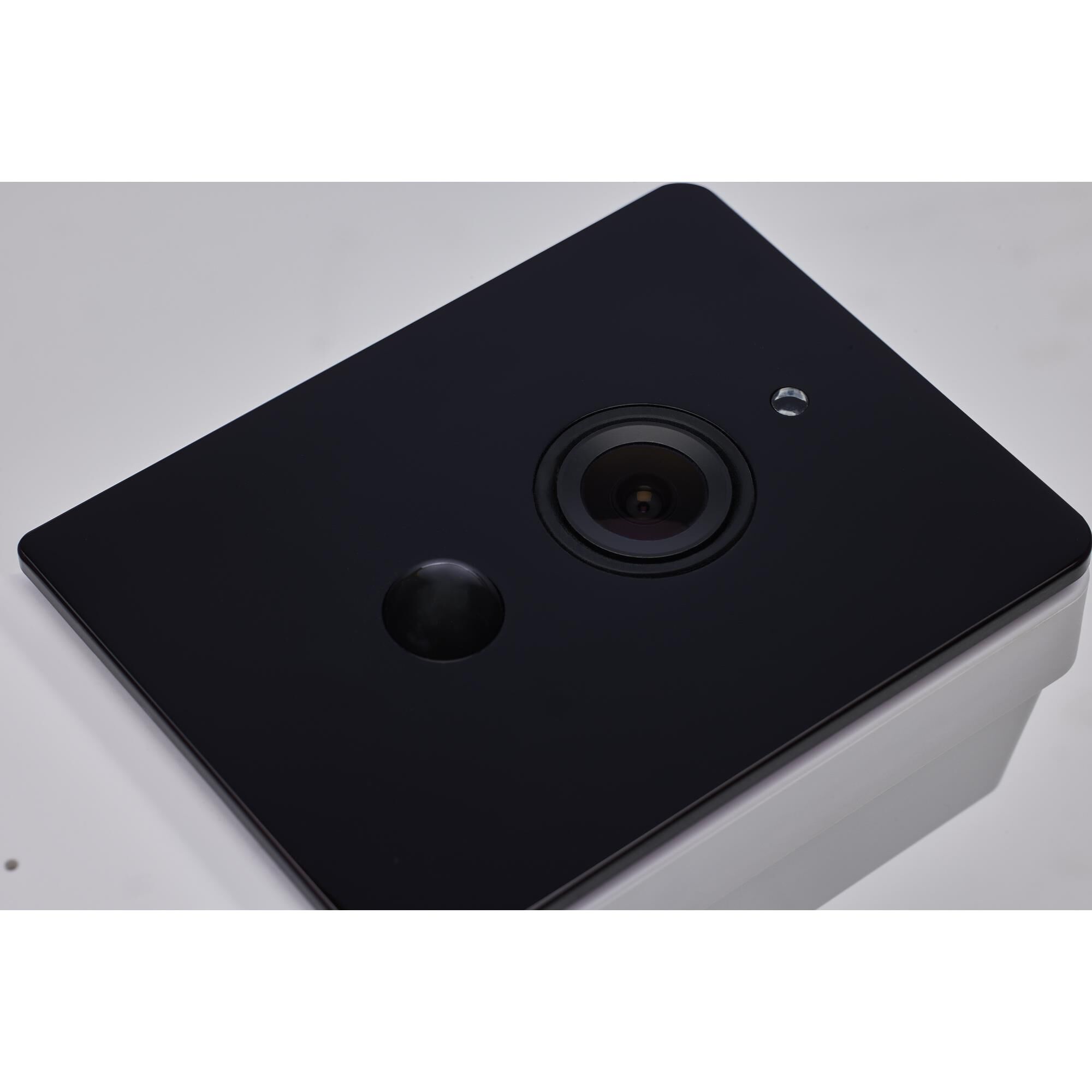 Shown in Black and White finish