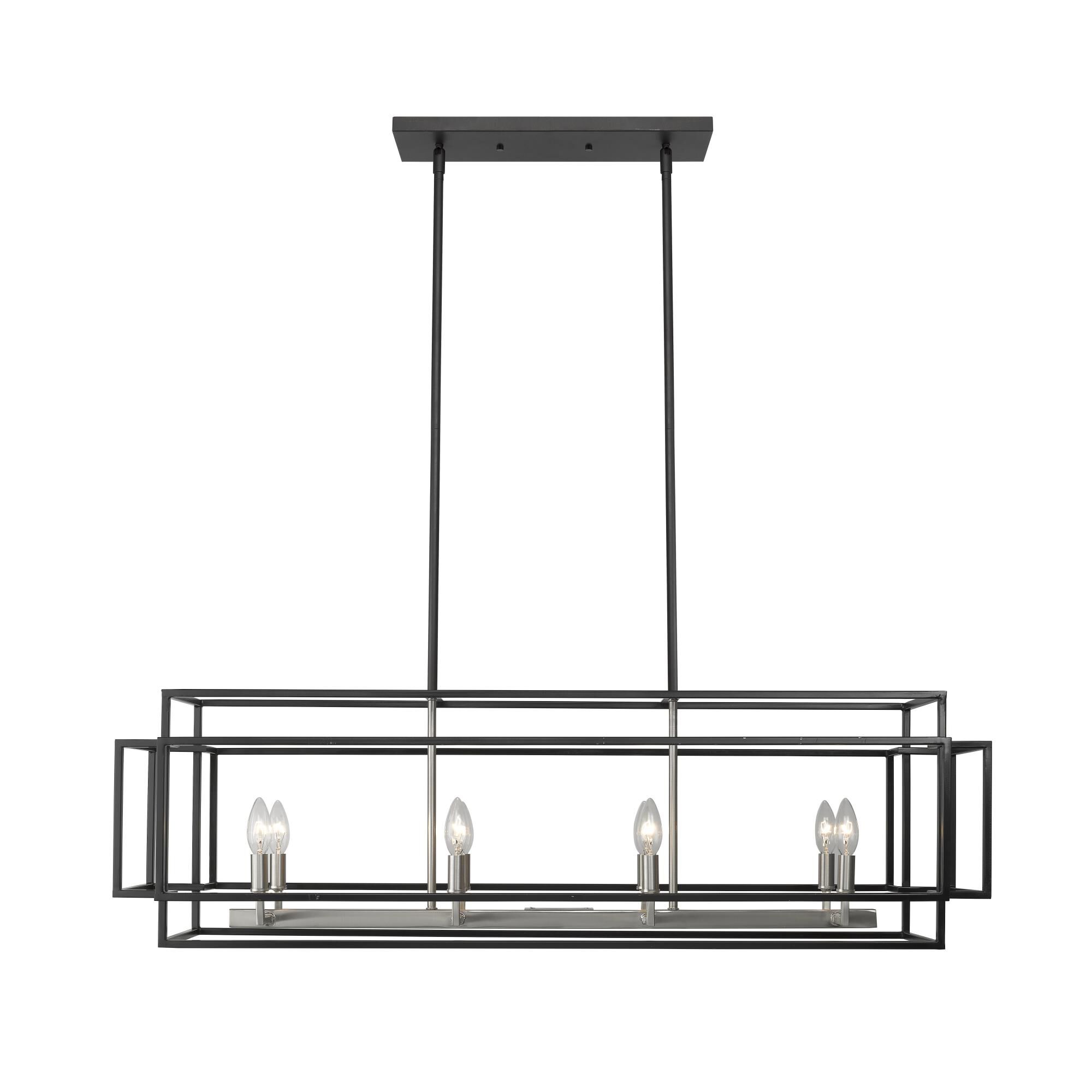 Titania 44 Inch 8 Light Linear Suspension Light by Z-Lite