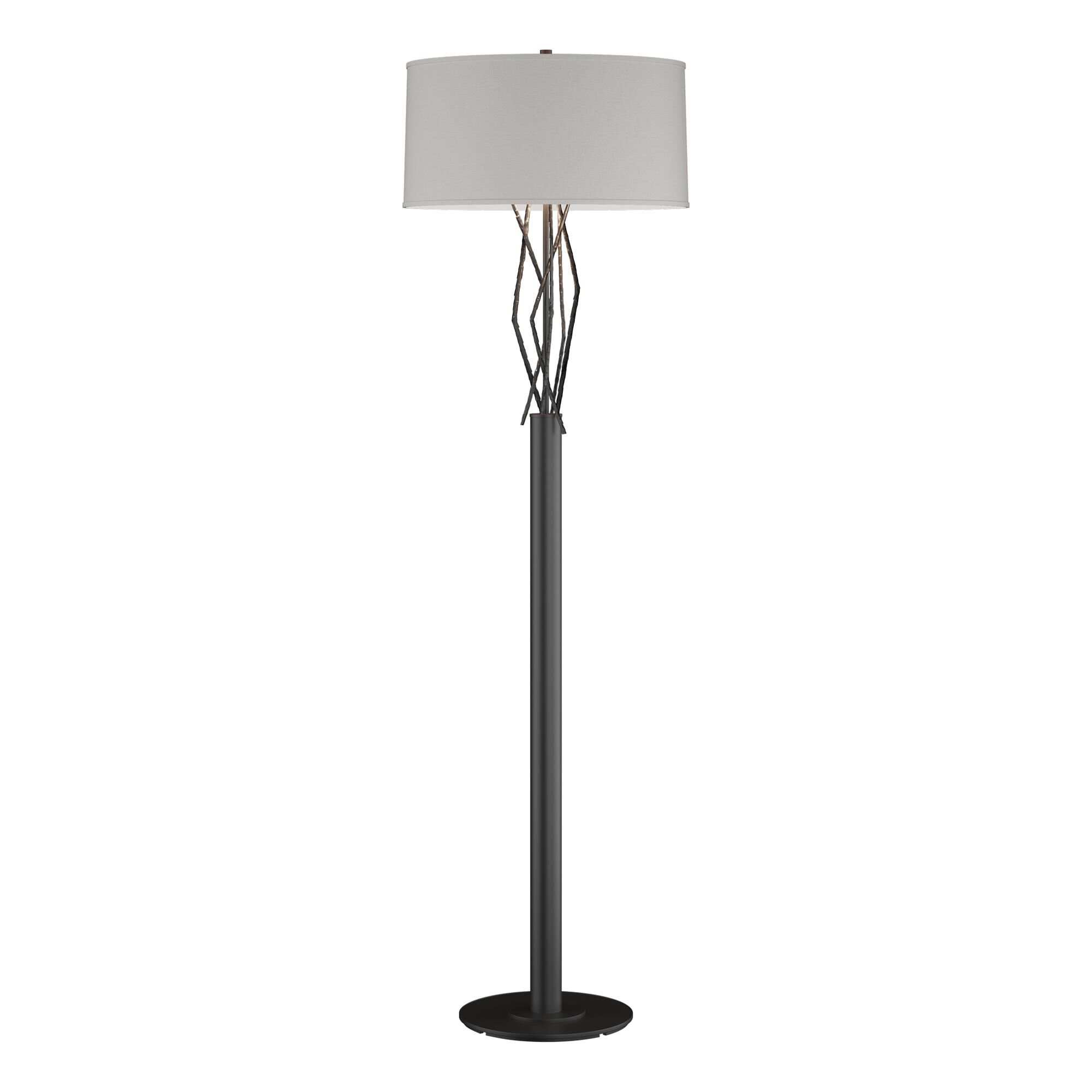 Shown in Black finish and Flax shade